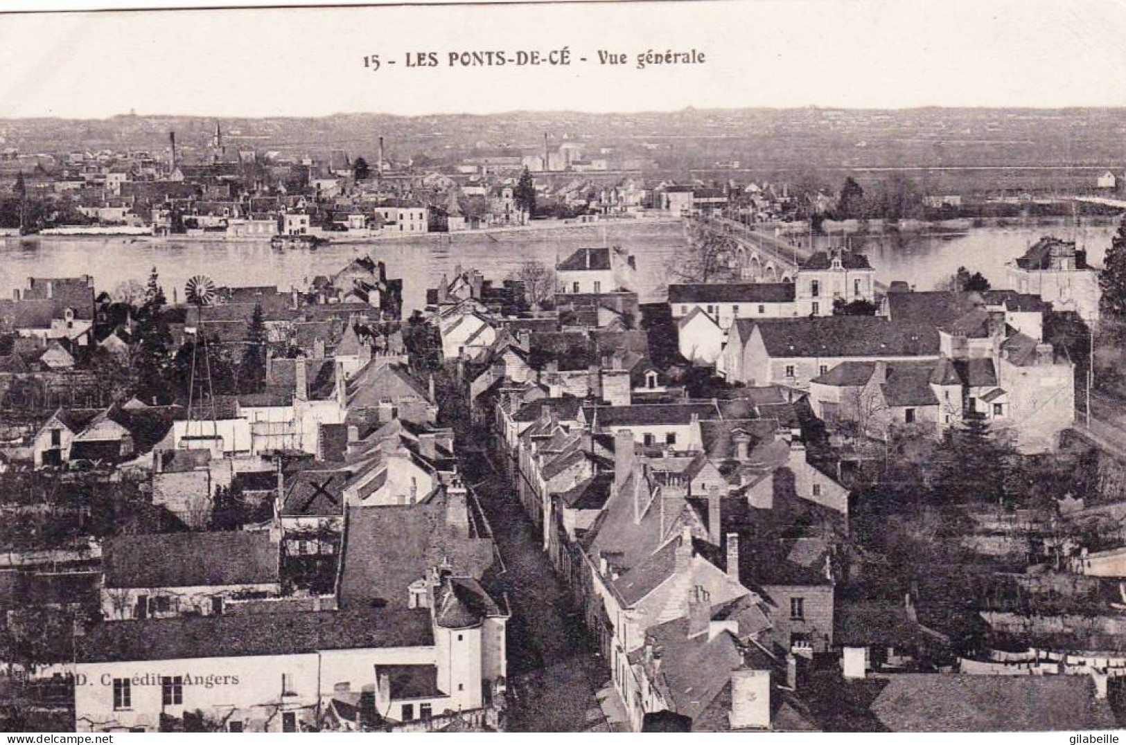 49 - Maine Et Loire -  LES PONTS DE CE ( Environs D Angers )   Vue  Generale - Les Ponts De Ce