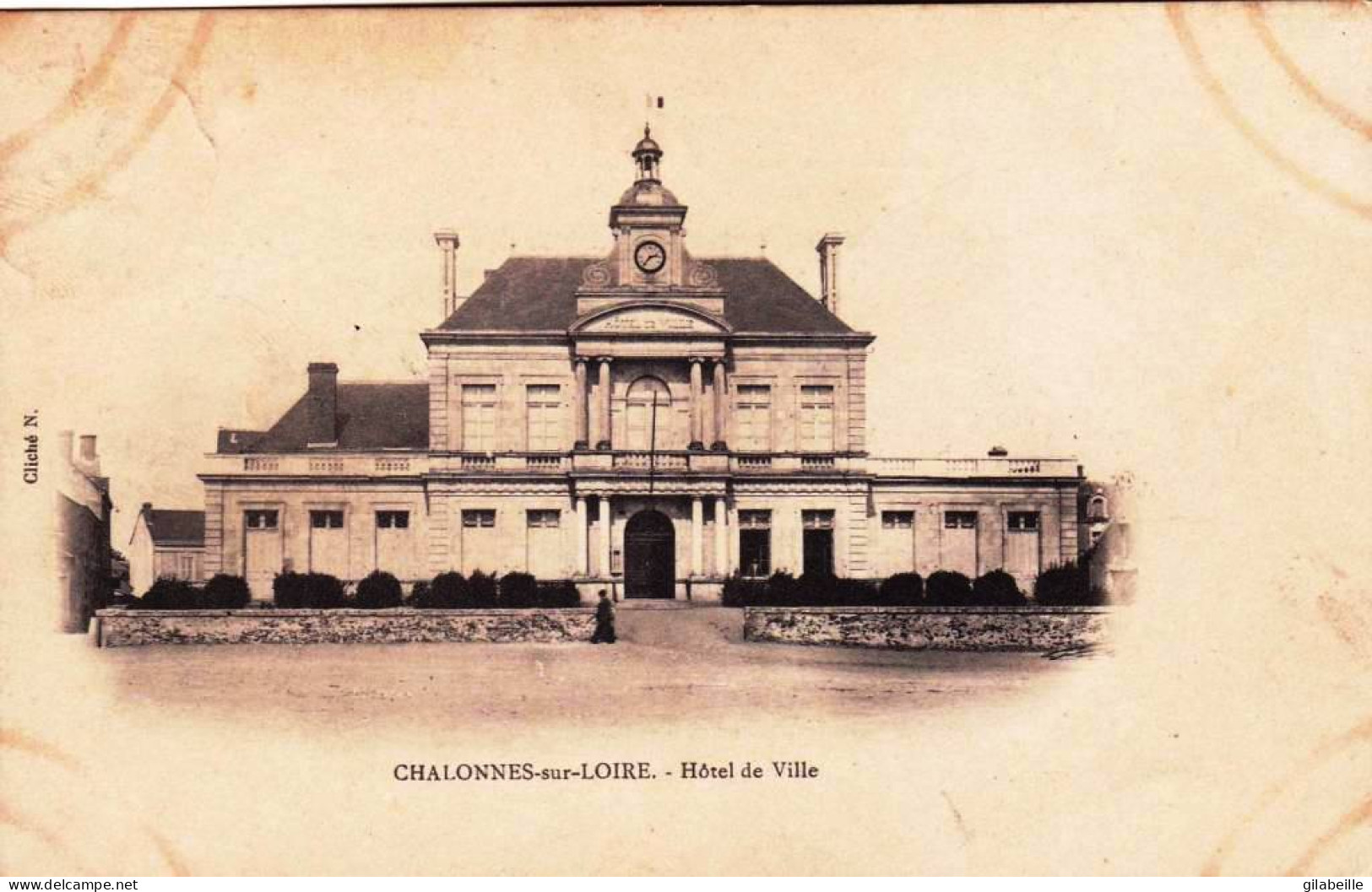 49 - Maine Et Loire -  CHALONNES Sur LOIRE -  Hotel De Ville - Chalonnes Sur Loire