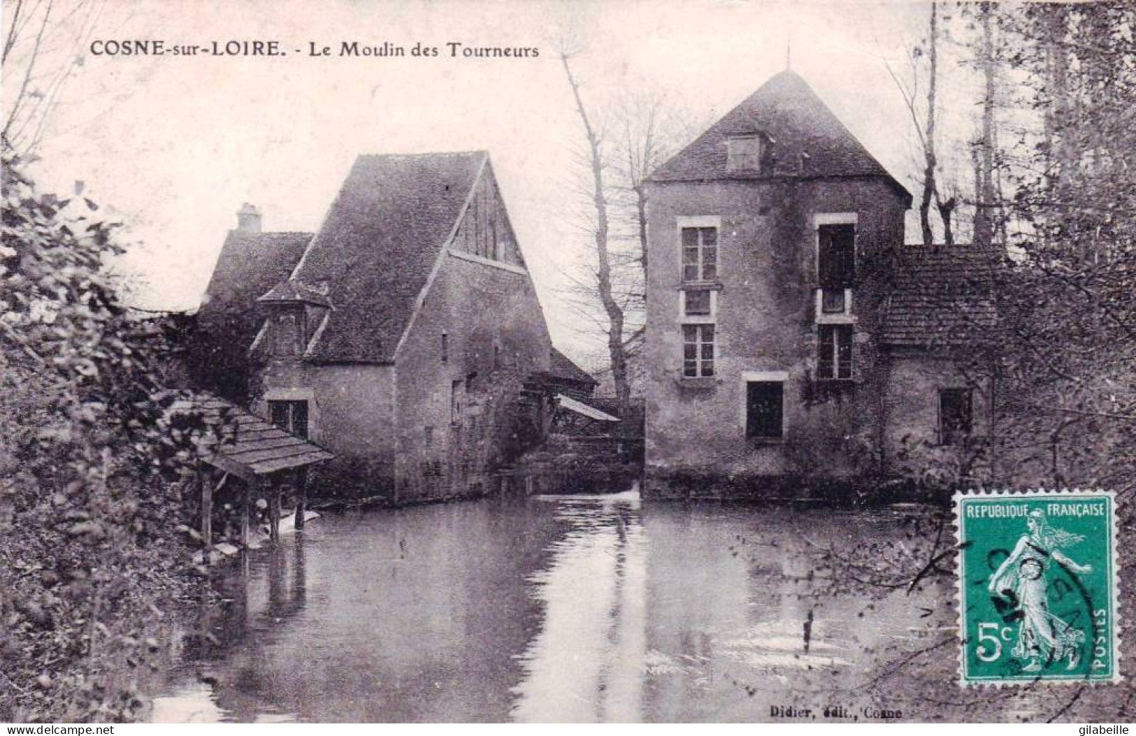 58  - Nievre -  COSNE COURS Sur LOIRE -  Le Moulin Des Tourneurs - Cosne Cours Sur Loire