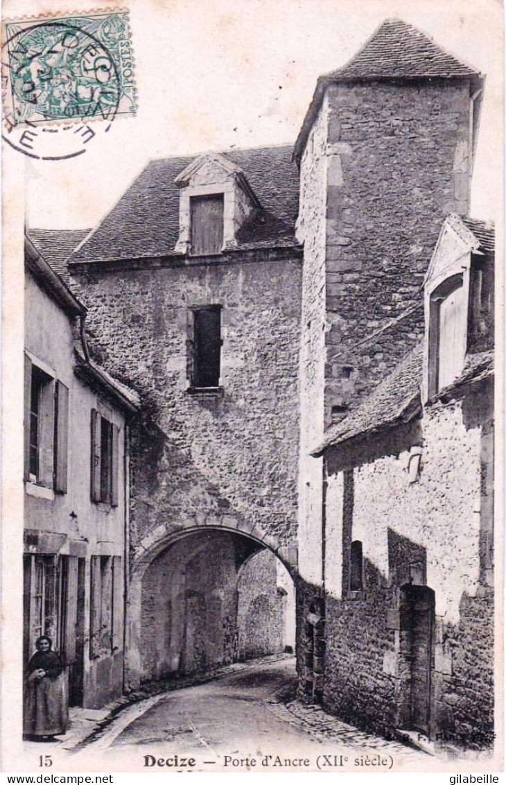 58 - Nievre - DECIZE -  Porte D Ancre - Decize