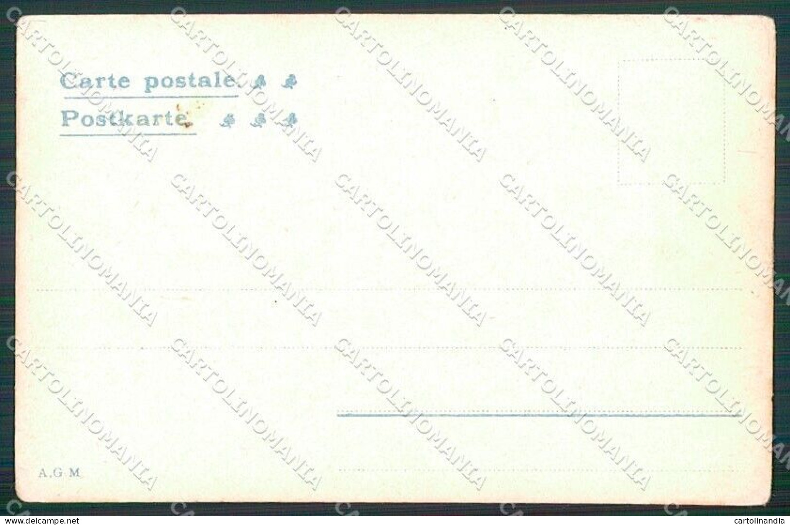 Militari Coloniali Bersaglieri Cartolina XF6668 - Altri & Non Classificati