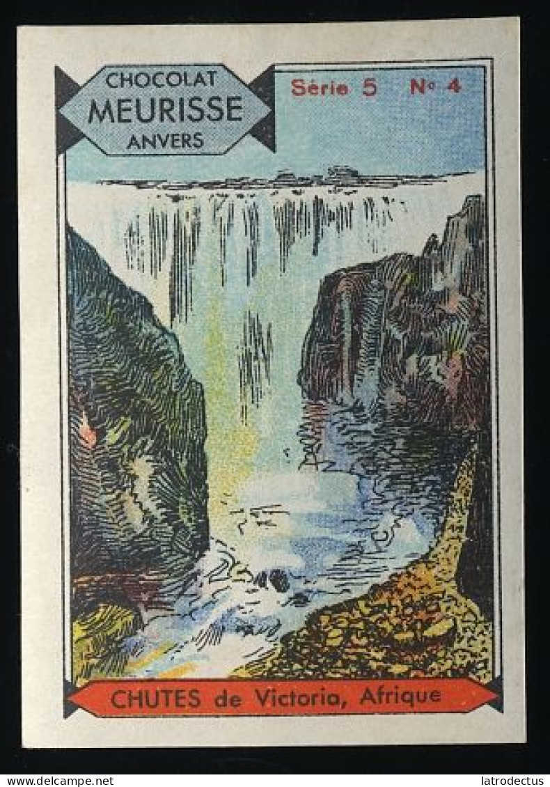 Meurisse - Ca 1930 - 5 - Les Chutes D'eau, Waterfalls - 4 - Chutes De Victoria, Africa - Autres & Non Classés