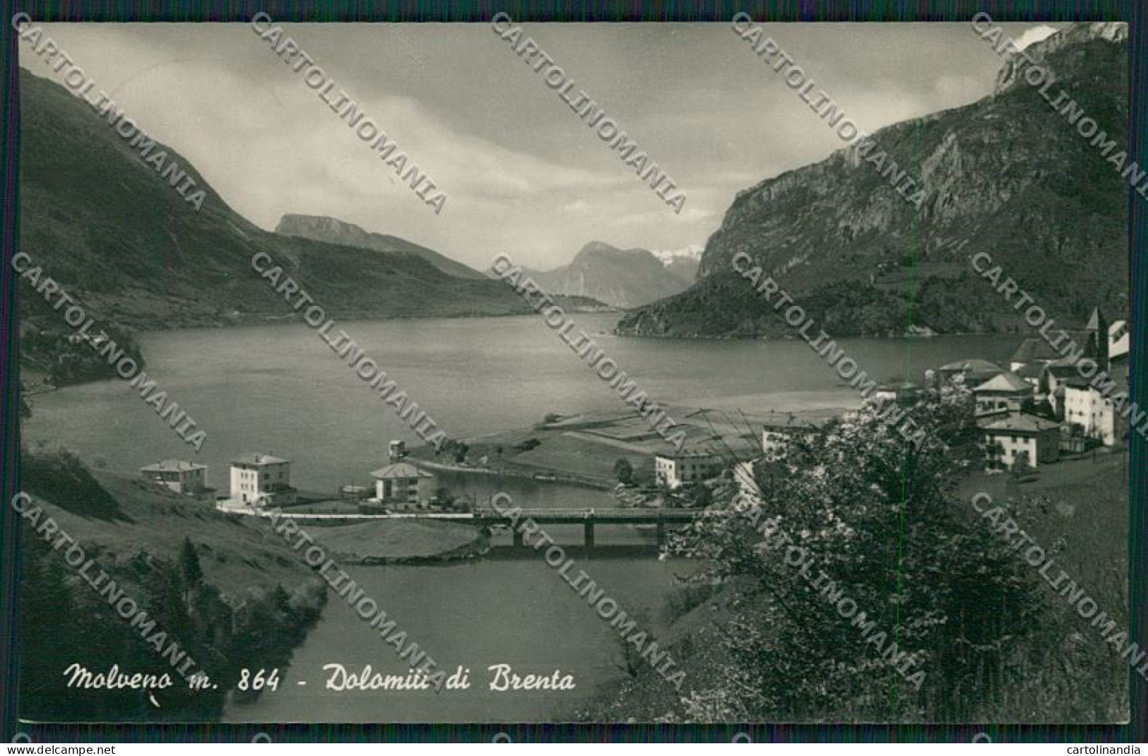 Trento Molveno Foto Cartolina ZC2923 - Trento