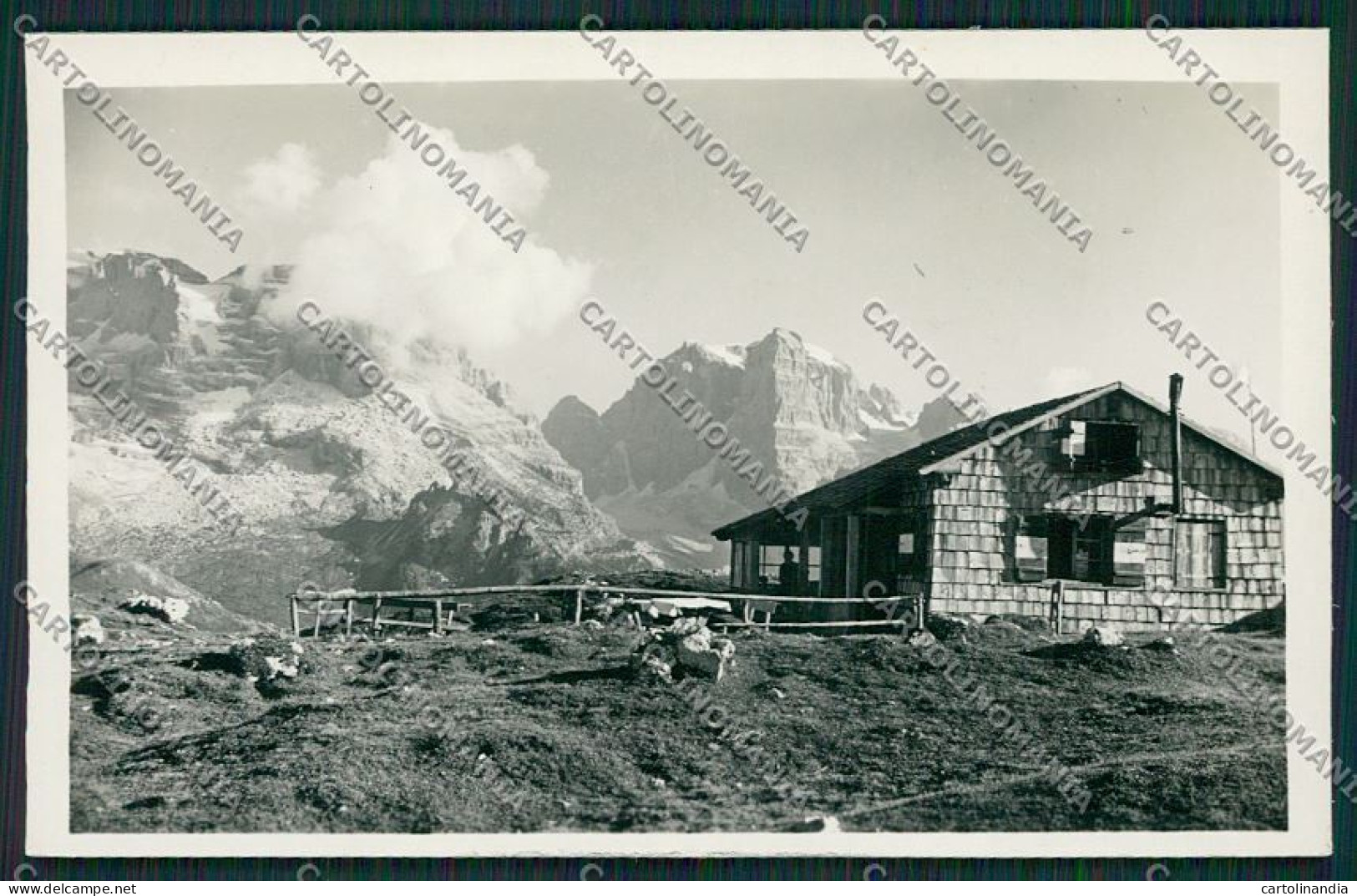 Trento Dolomiti Di Brenta Rifugio Monte Spinale Foto Cartolina ZC2927 - Trento