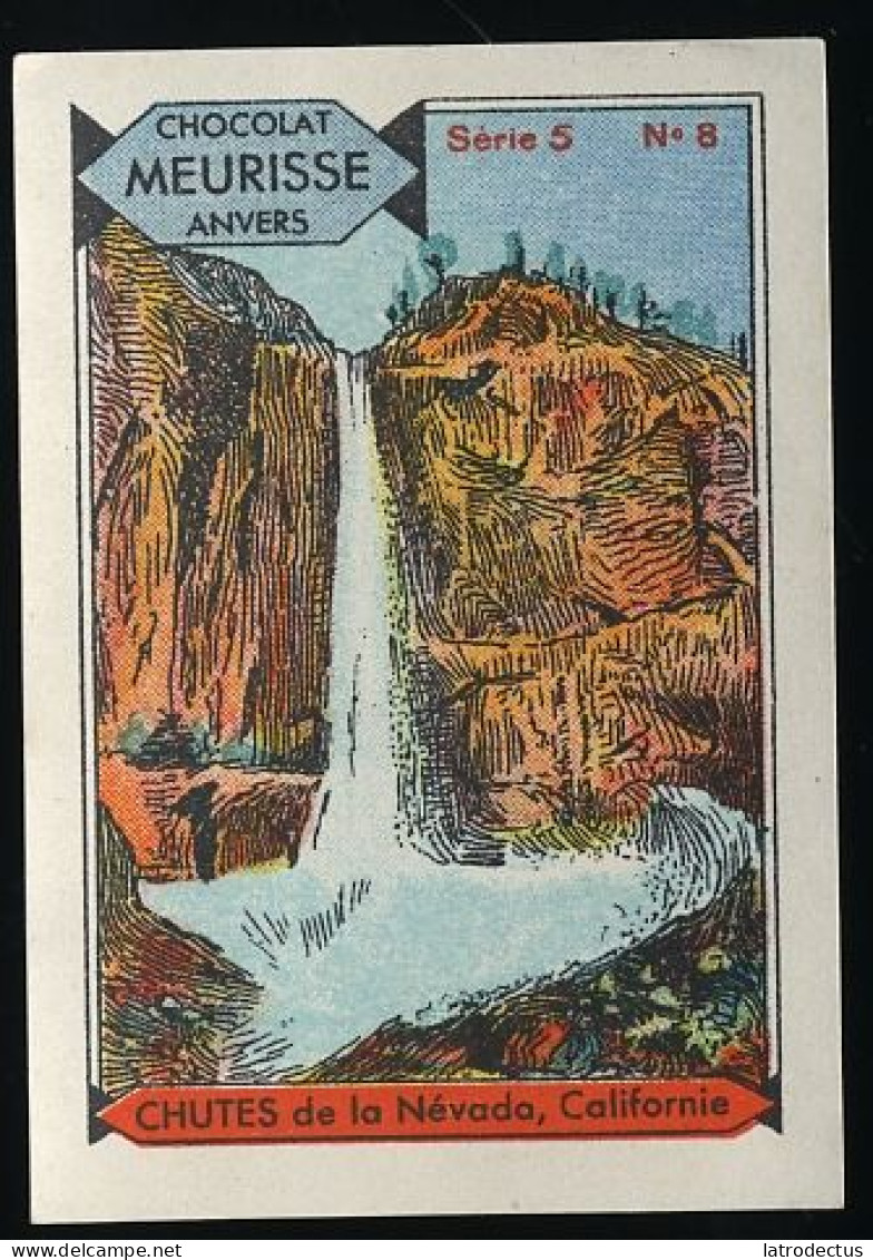 Meurisse - Ca 1930 - 5 - Les Chutes D'eau, Waterfalls - 8 - Chutes De La Névada, Californie, California, USA - Otros & Sin Clasificación