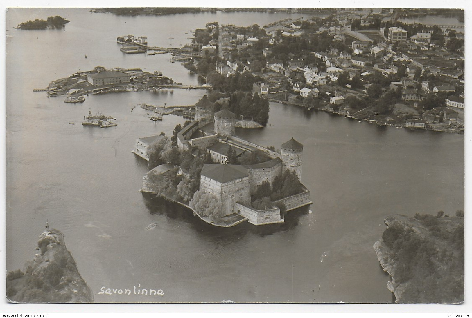 Ansichtskarte Pvaunu - Savonlinna 1933 Nach Dingolfing - Andere & Zonder Classificatie