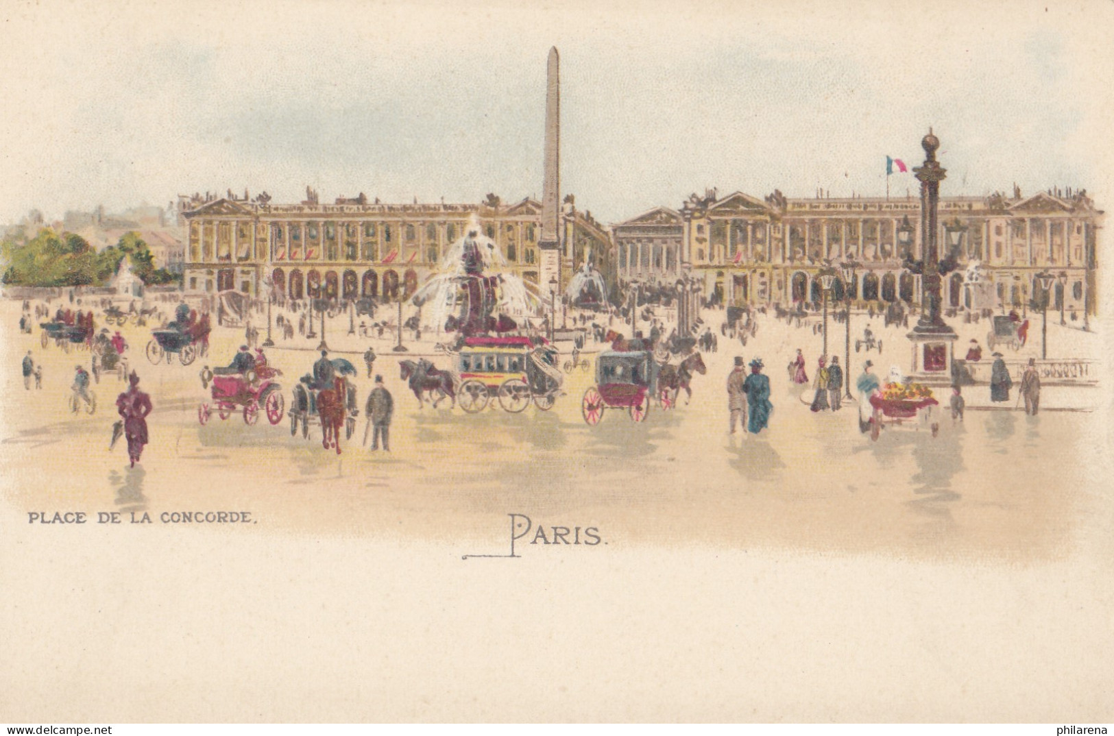 Frankreich: 4x Ansichtskarten Von Paris - Autres & Non Classés