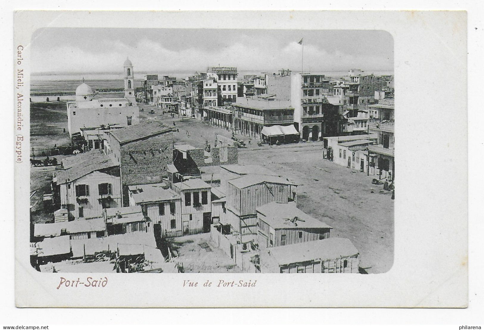 Picture Post Card Port-Said Vue De Port Said - Andere & Zonder Classificatie