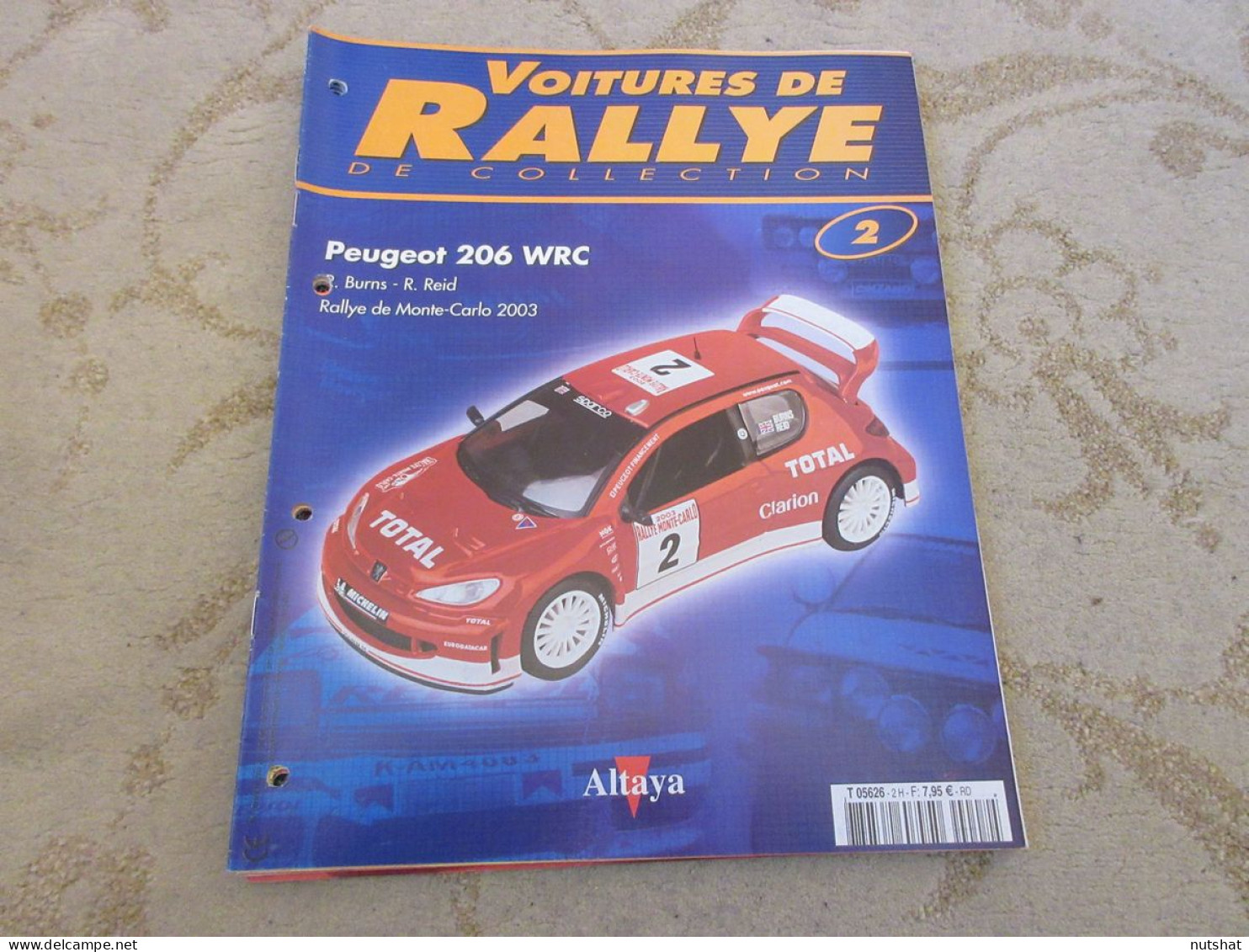 VOITURES RALLYE 02 MONTE CARLO 2003 PEUGEOT 206 La MINI COOPER WORLD RALLY CAR - Andere