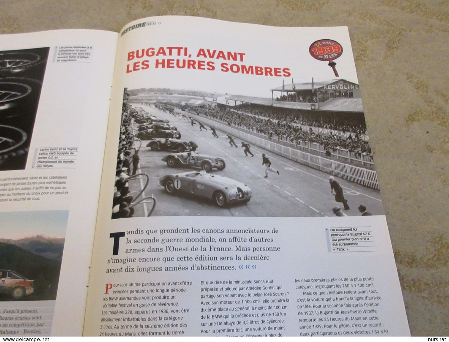 MONSTRES SACRES 24h Du MANS 16 2006 PESCAROLO C60 HYBRIDE HISTOIRE 1939 BUGATTI - Other