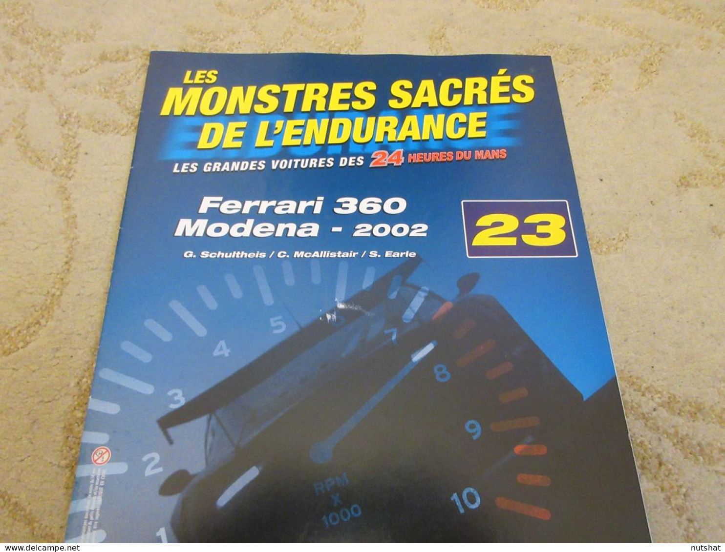 MONSTRES SACRES 24h Du MANS 23 2002 FERRARI 360 MODENA HISTOIRE 1955 TRAGEDIE - Otros