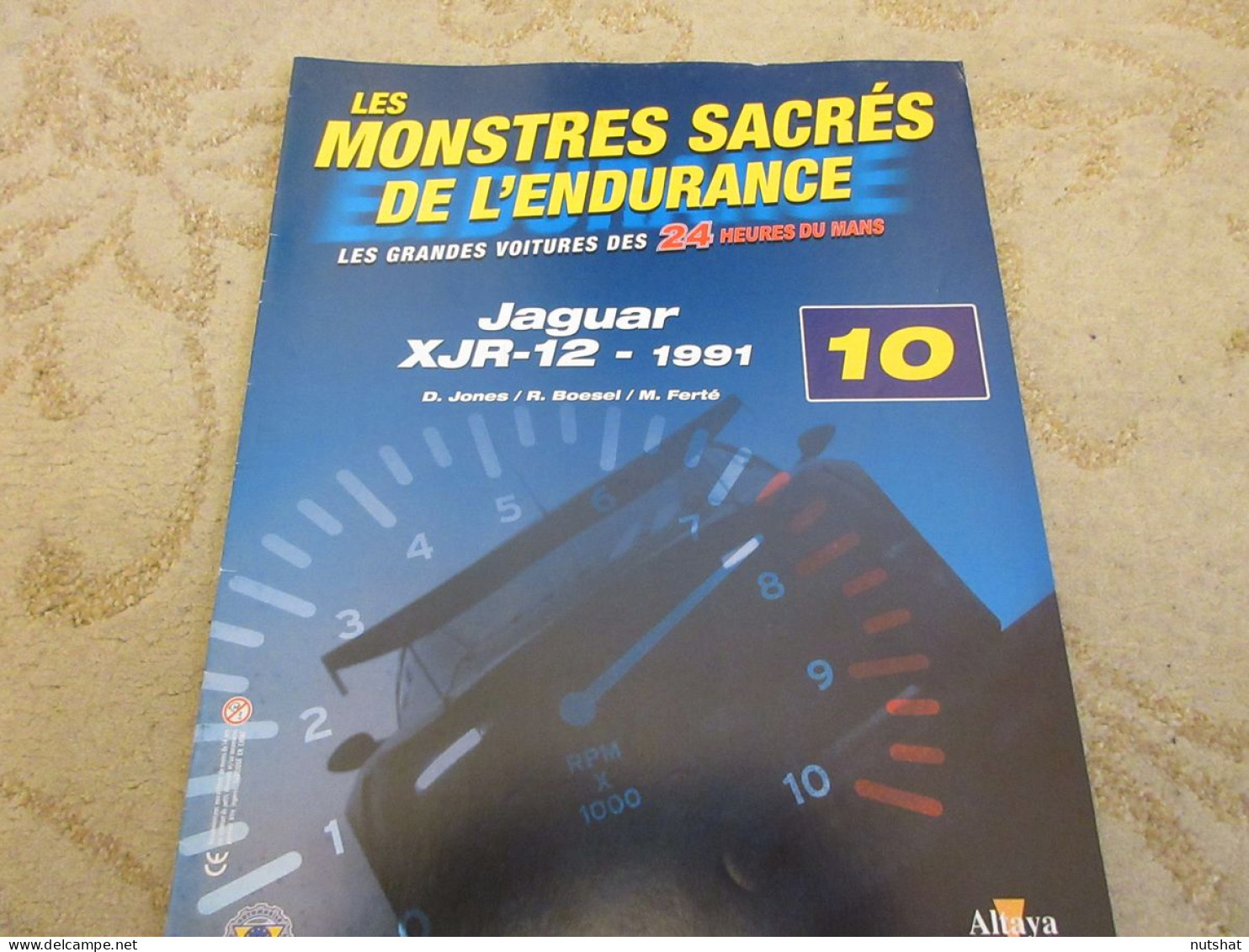 MONSTRES SACRES 24h Du MANS 10 1991 JAGUAR XJR-12 HISTOIRE 1932 ALFA La BOUGIE - Andere