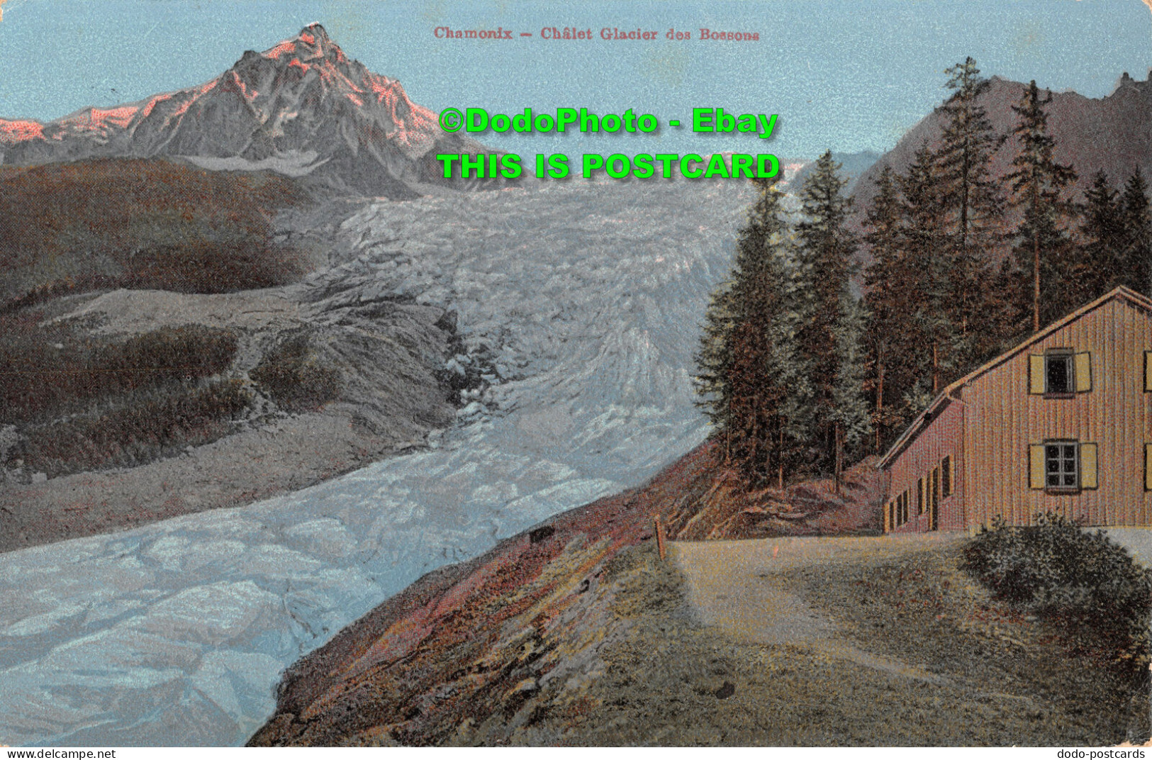 R410864 Chamonix. Chalet Glacier Des Bossons. 1920 - World