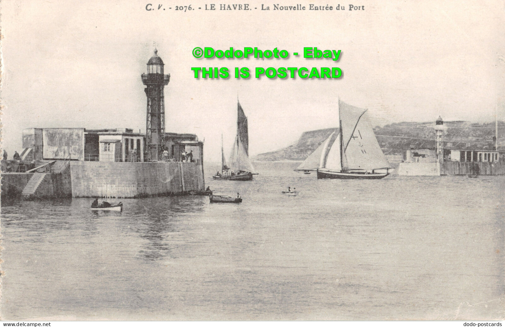 R410878 C. V. 2076. Le Havre. La Nouvelle Entree Du Port - World