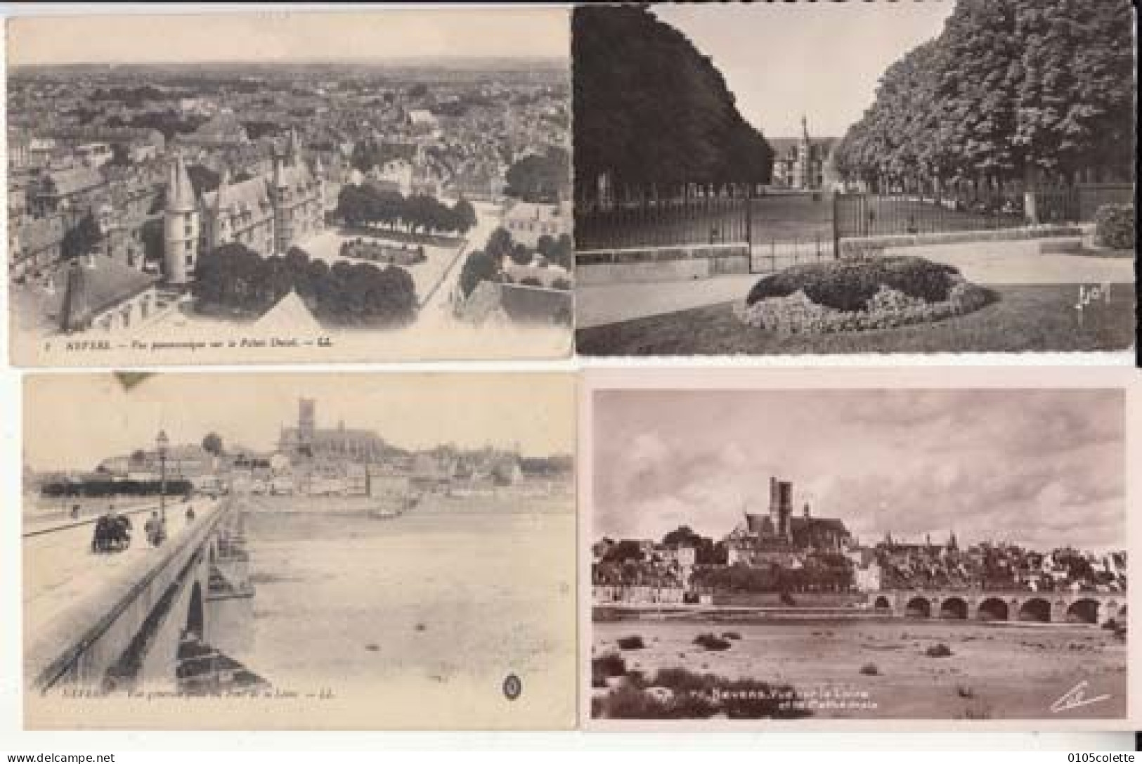 4 Cartes France 58 - Nevers  : PRIX FIXE - ( Cd072) - Nevers