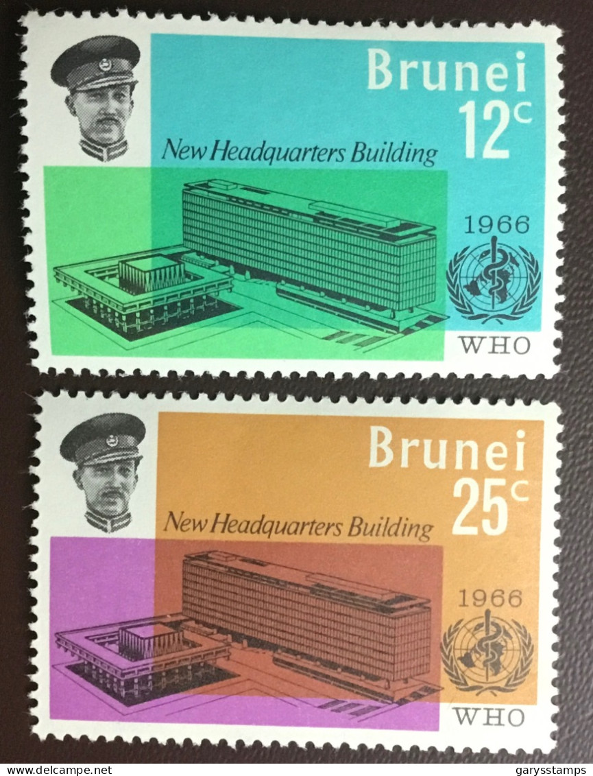 Brunei 1966 WHO HQ MNH - Brunei (...-1984)