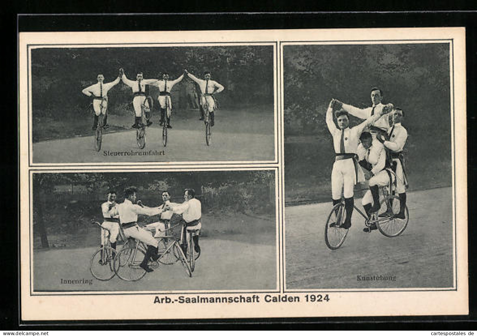 AK Calden, Arb.-Saalmannschaft Calden 1924, Innenring  - Ereignisse