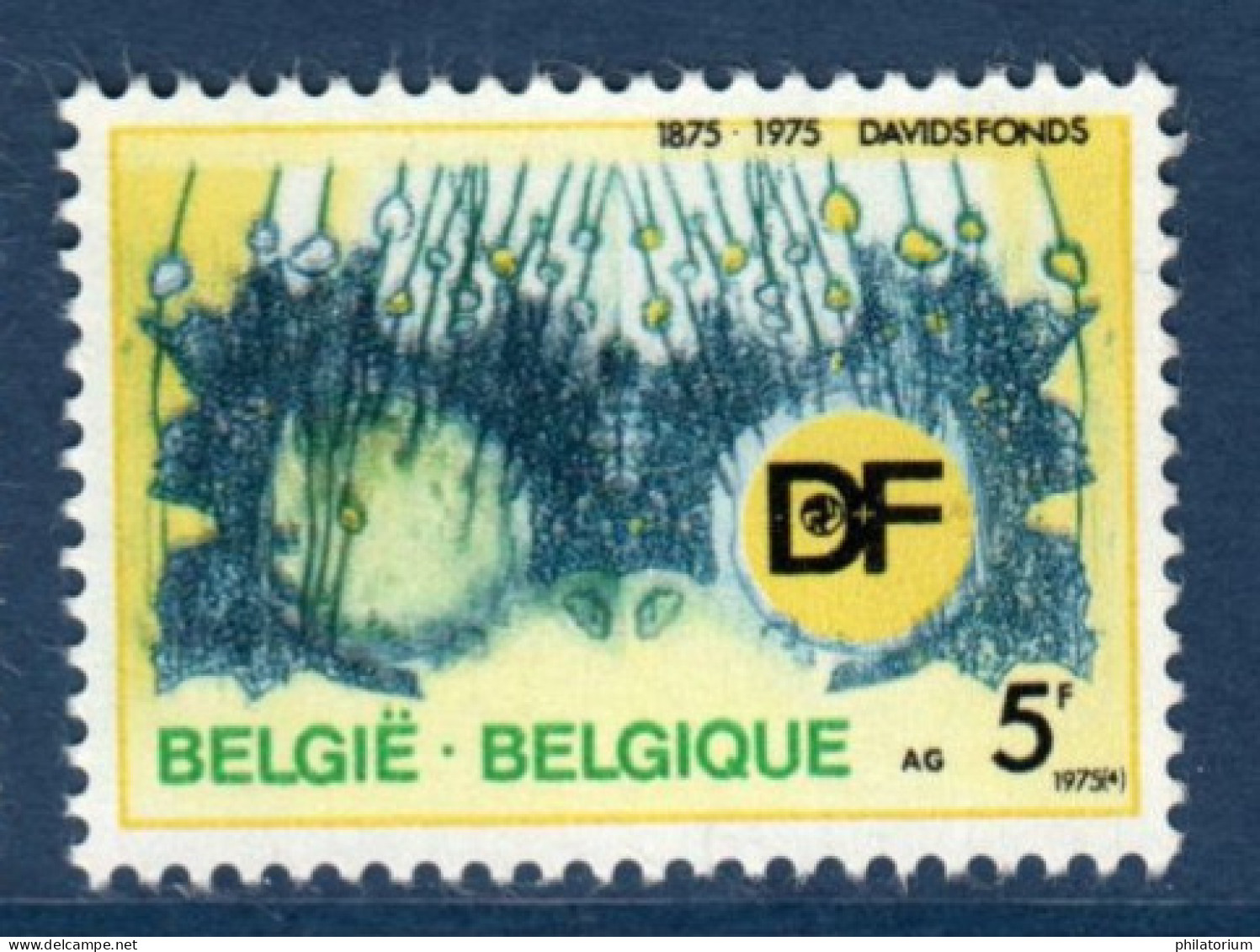 Belgique, België, **, Yv 1750, Mi 1809, SG 2382,  "Davidsfonds", - Ungebraucht