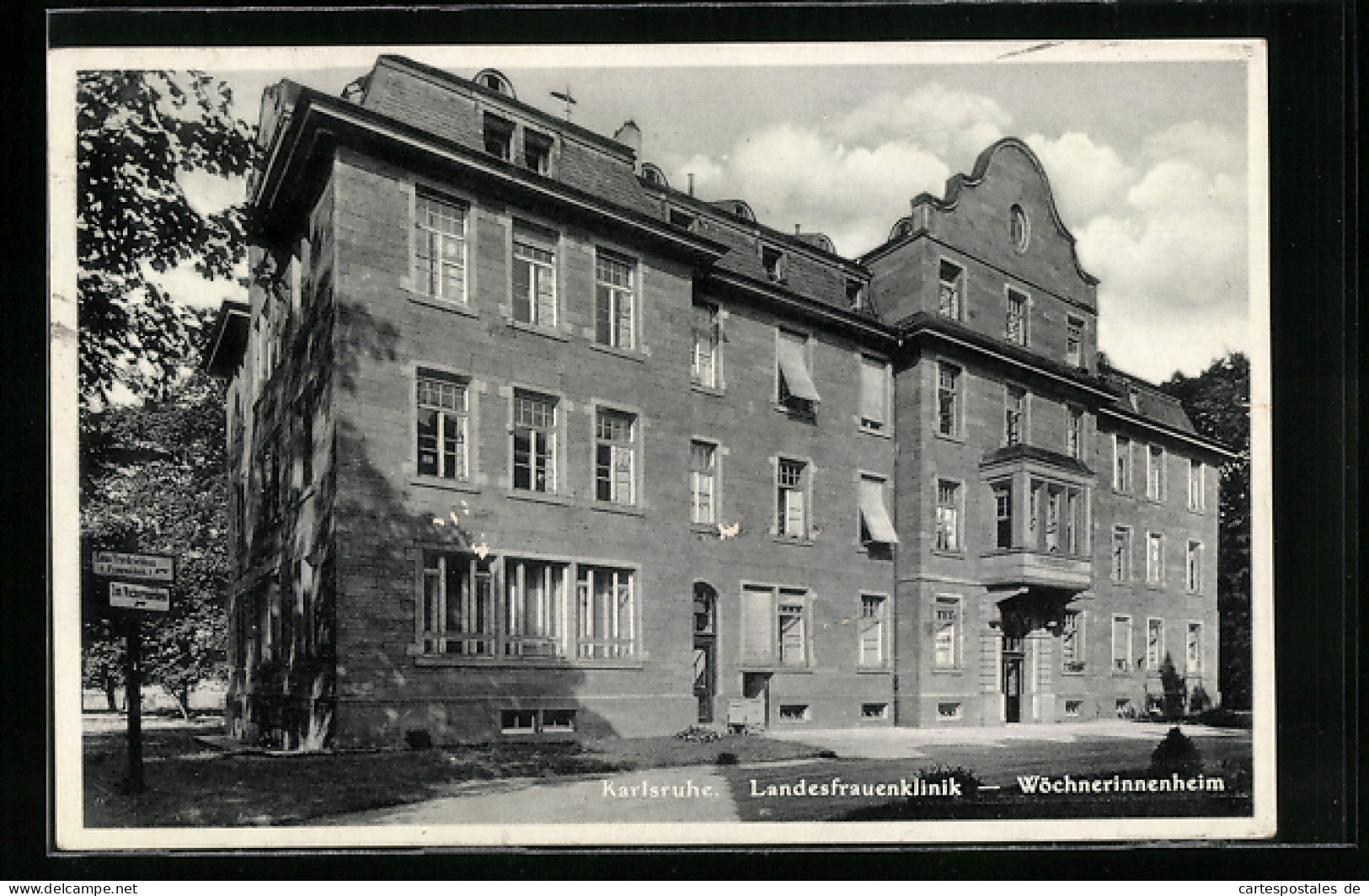AK Karlsruhe, Landesfrauenklinik, Wöchnerinnenheim  - Karlsruhe