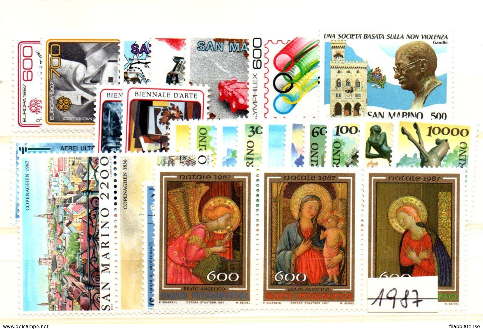 1987 - San Marino Annata   +++++++ - Unused Stamps