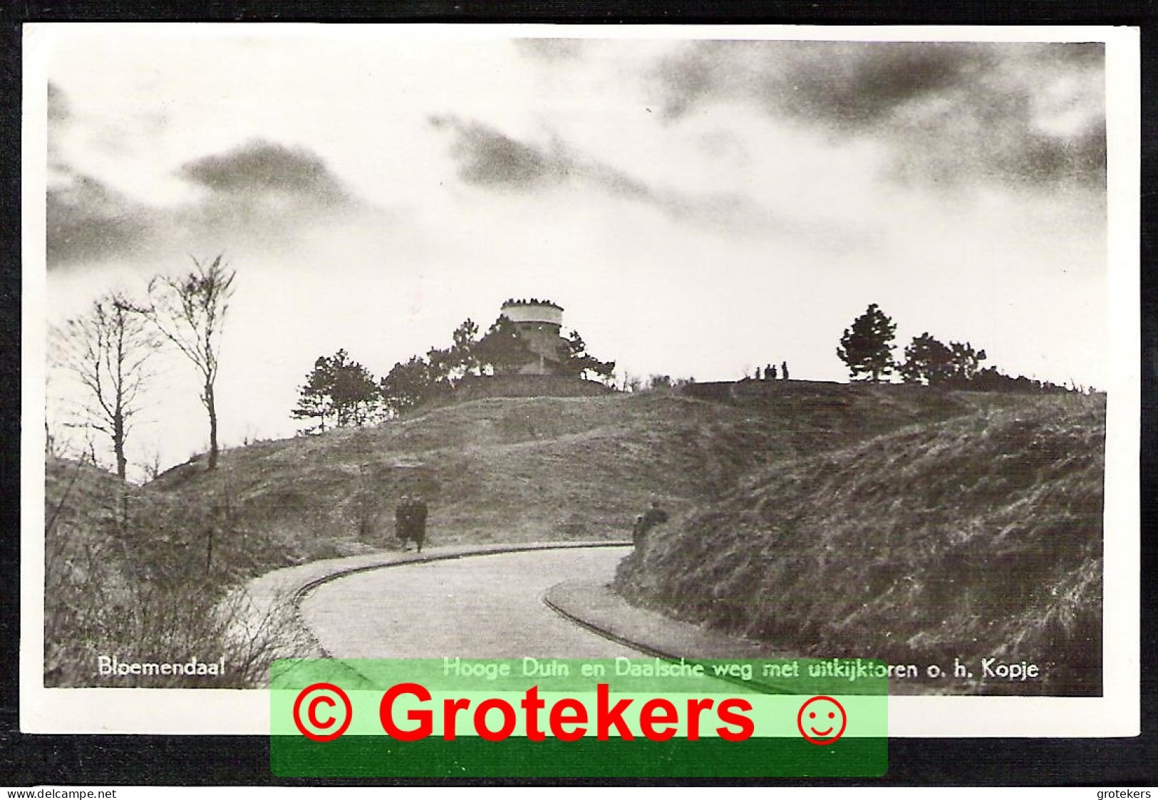 BLOEMENDAAL Uitkijktoren Op ‘t Kopje 1948 - Bloemendaal