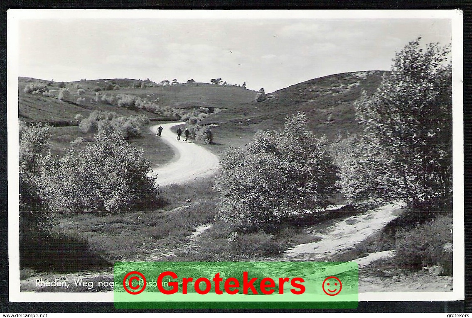 RHEDEN Weg Naar De Posbank 1942 - Rheden