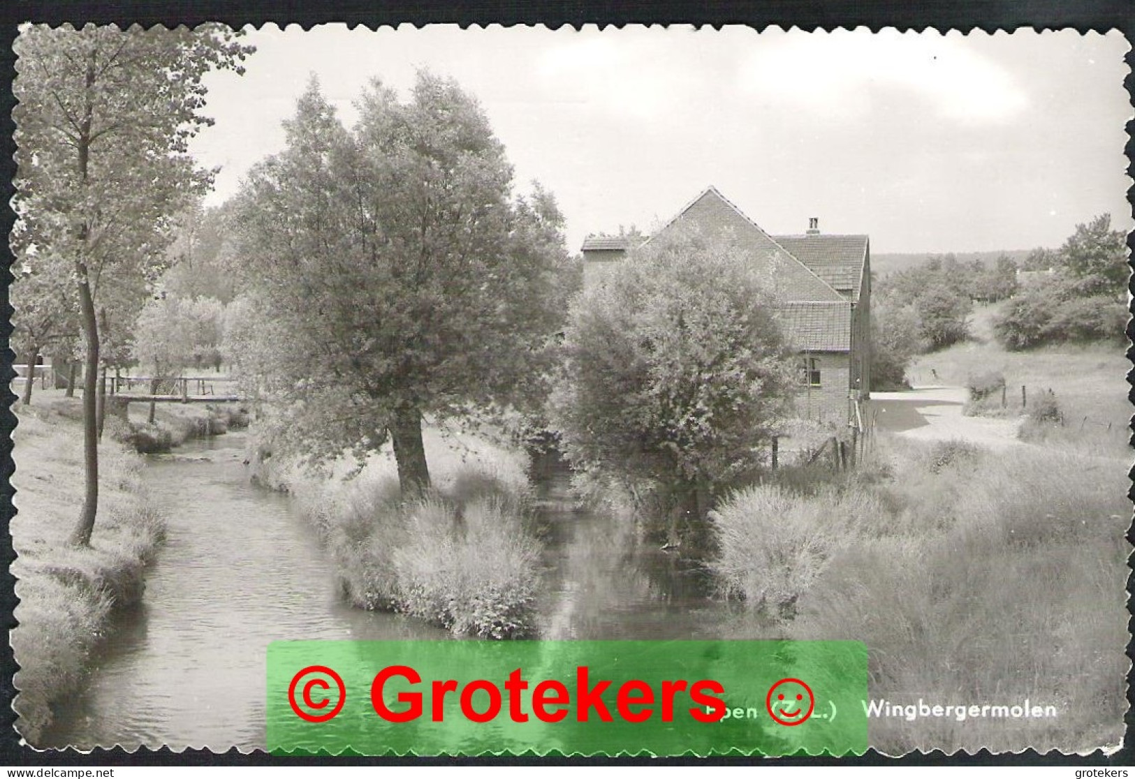 EPEN Wingbergermolen (watermolen Watermill) 1963 - Otros & Sin Clasificación