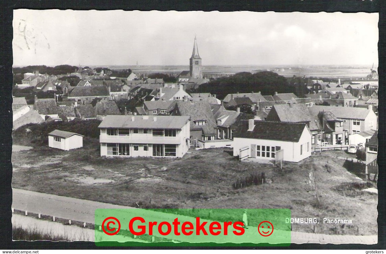 DOMBURG Panorama 1967 - Domburg