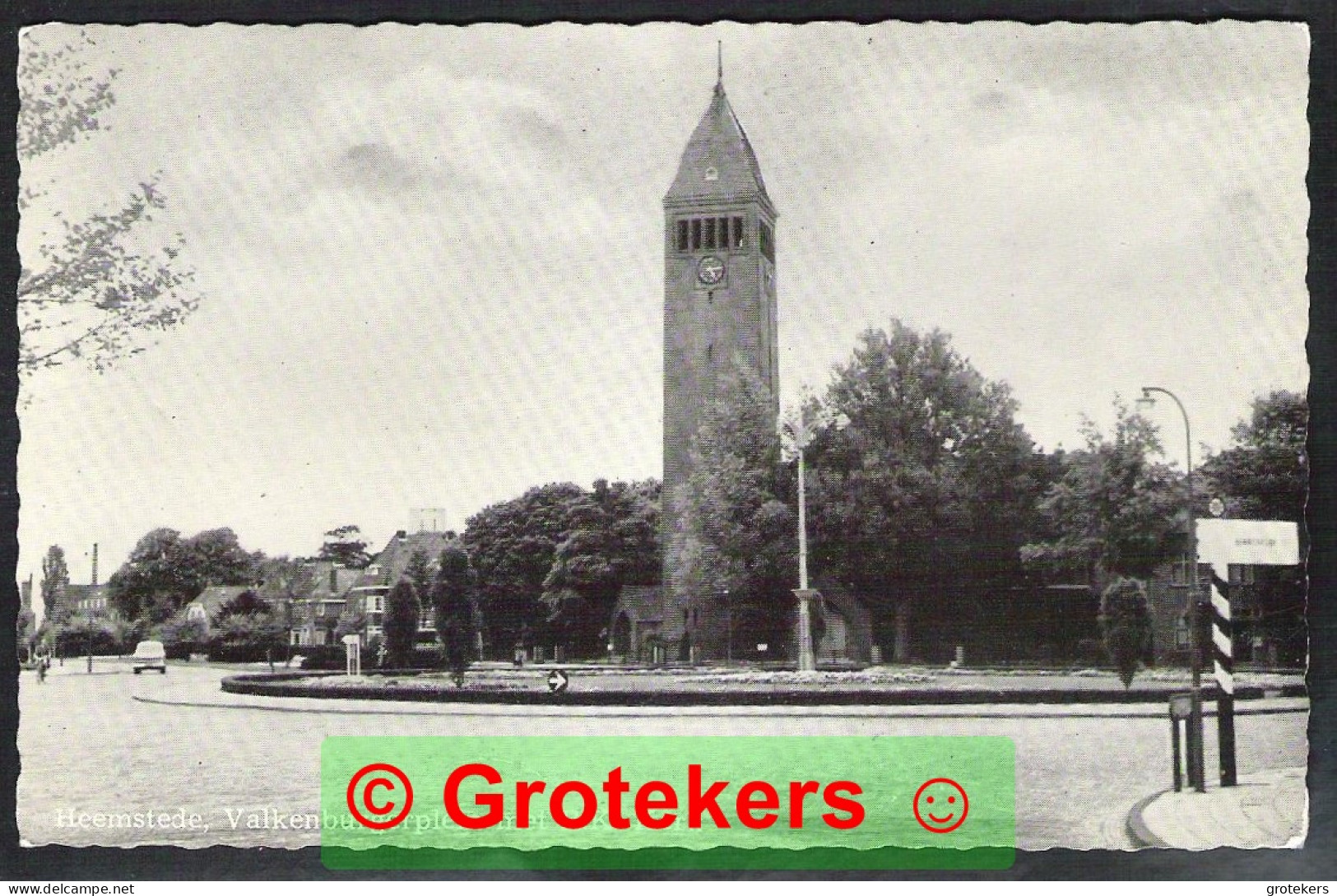 HEEMSTEDE Valkenburgerplein Met RK Kerk Ca 1955 - Otros & Sin Clasificación