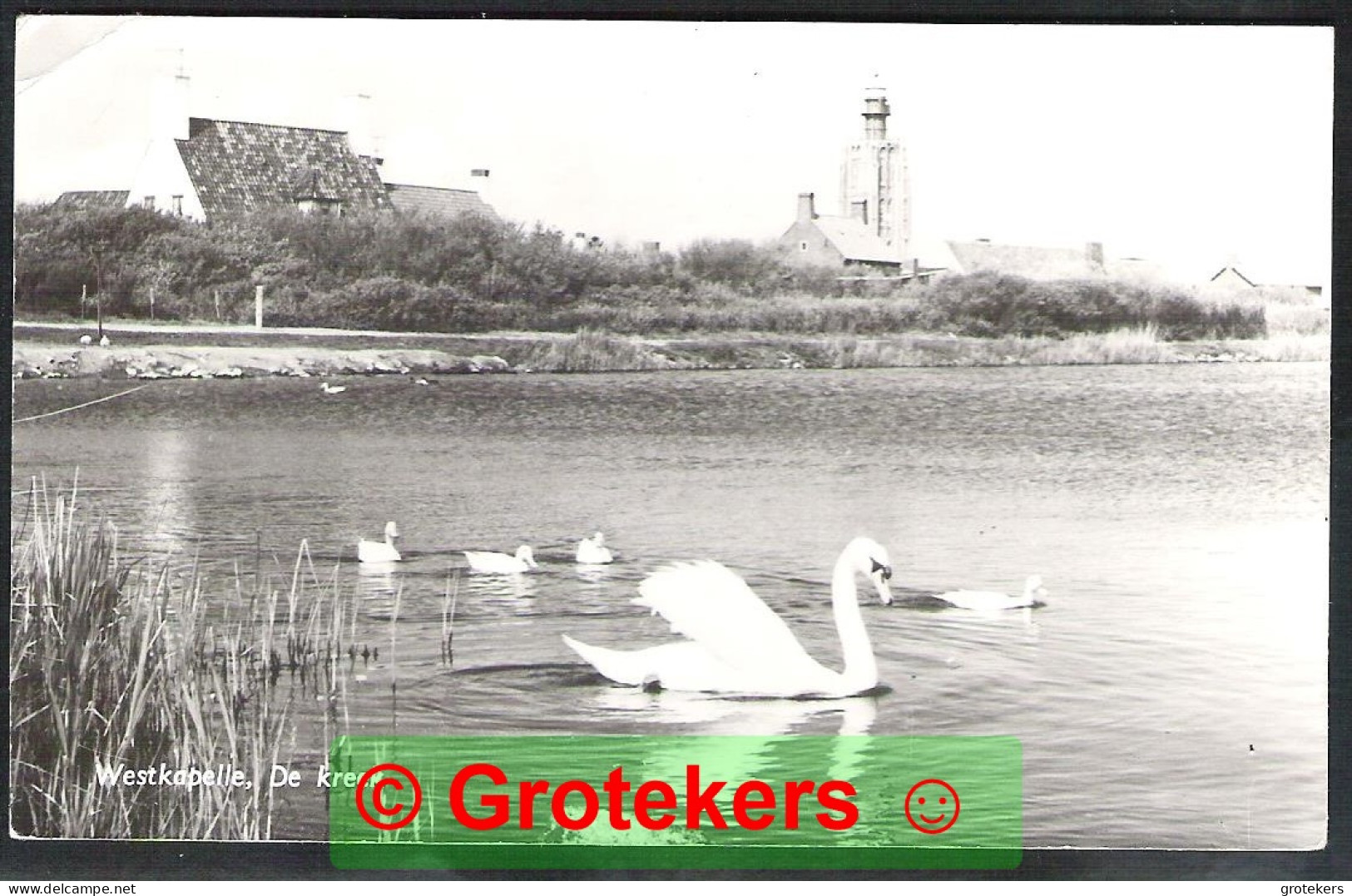 WESTKAPELLE De Kreek Met De Vuurtoren Op De Achtergrond 1980 - Westkapelle