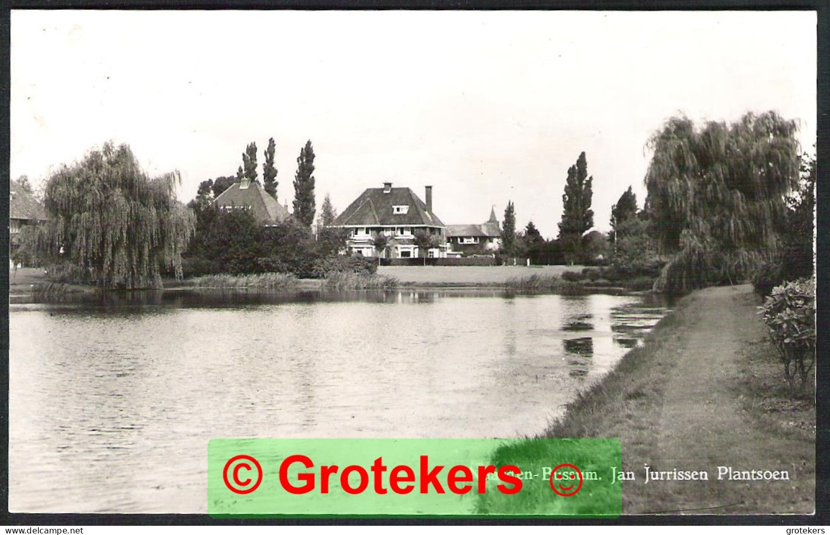 NAARDEN-BUSSUM Jan Jurrissen Plantsoen 1949 - Naarden