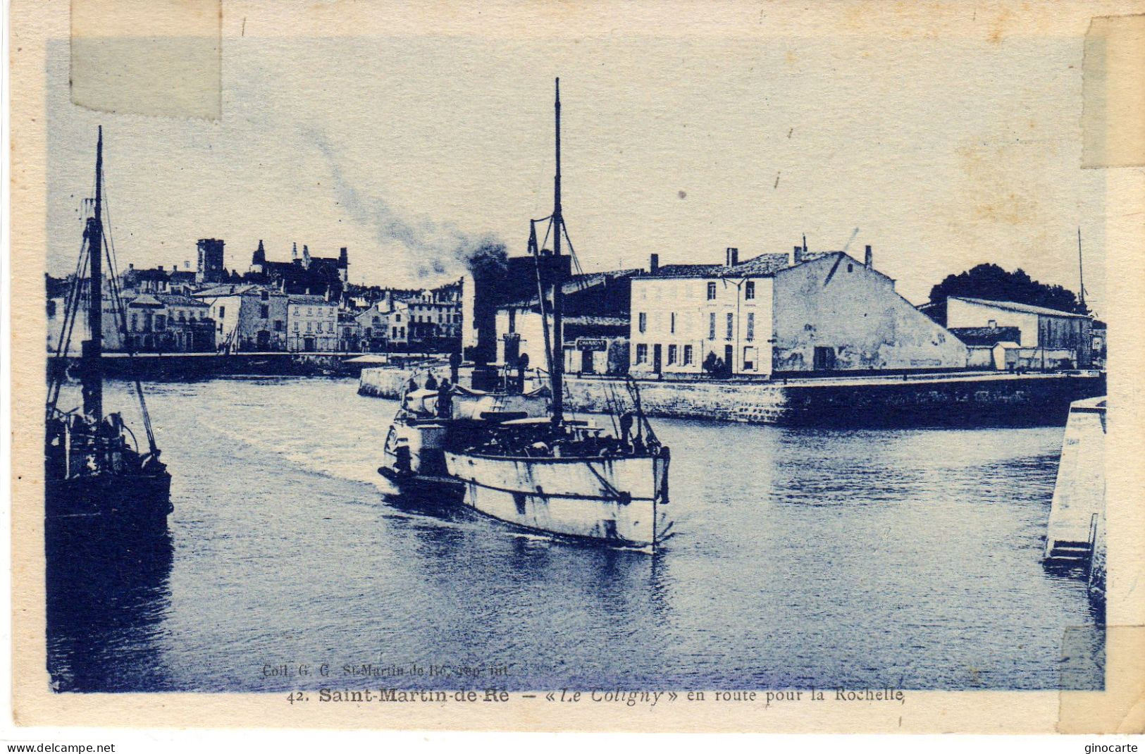 St Saint Martin De Ré Le Coligny En Route Pour La Rochelle - Saint-Martin-de-Ré