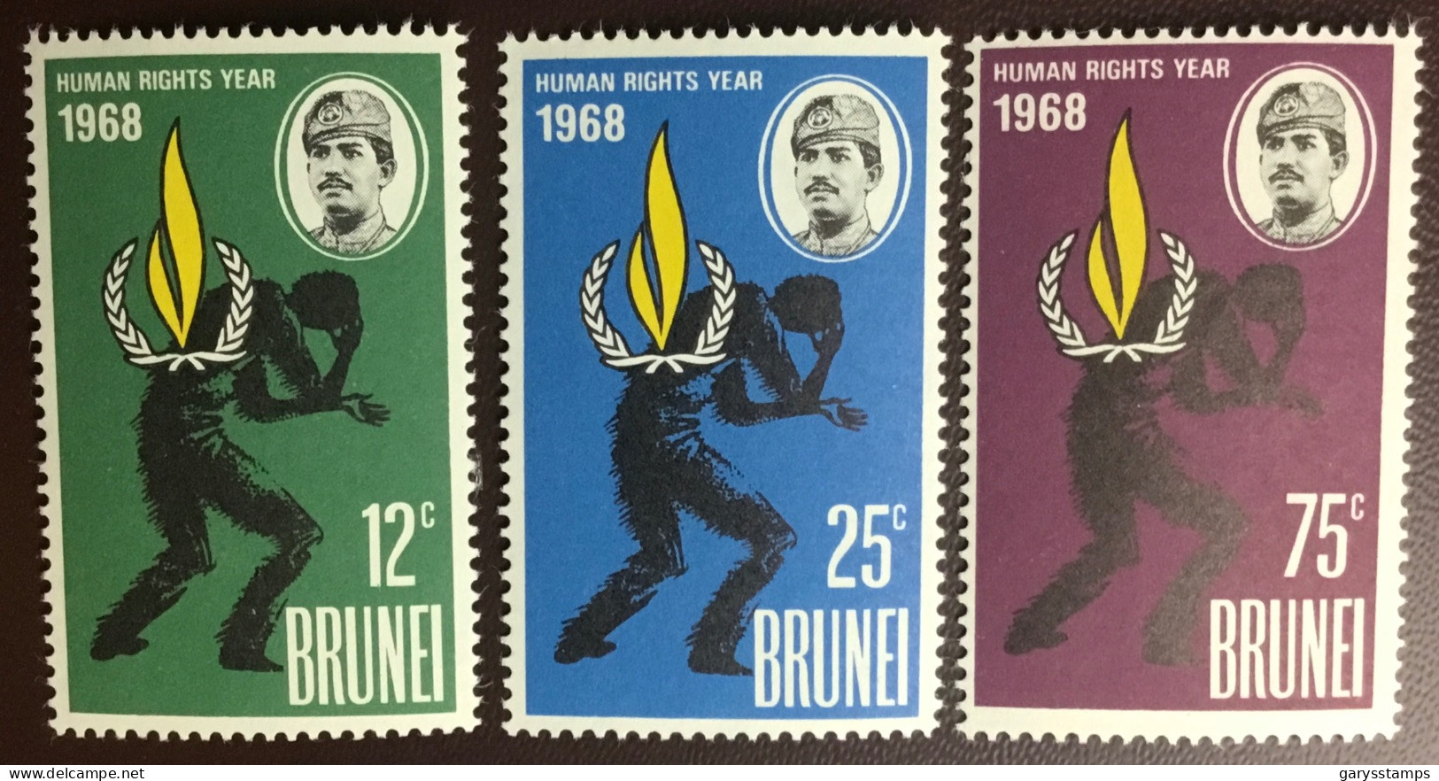 Brunei 1968 Human Rights MNH - Brunei (...-1984)