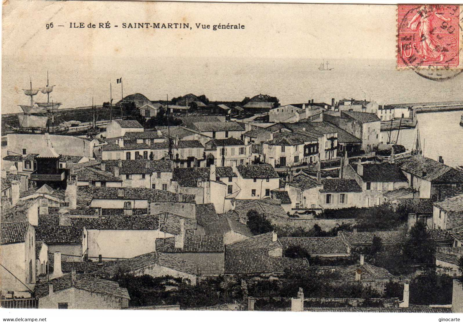 St Saint Martin De Ré Vue Generale - Saint-Martin-de-Ré