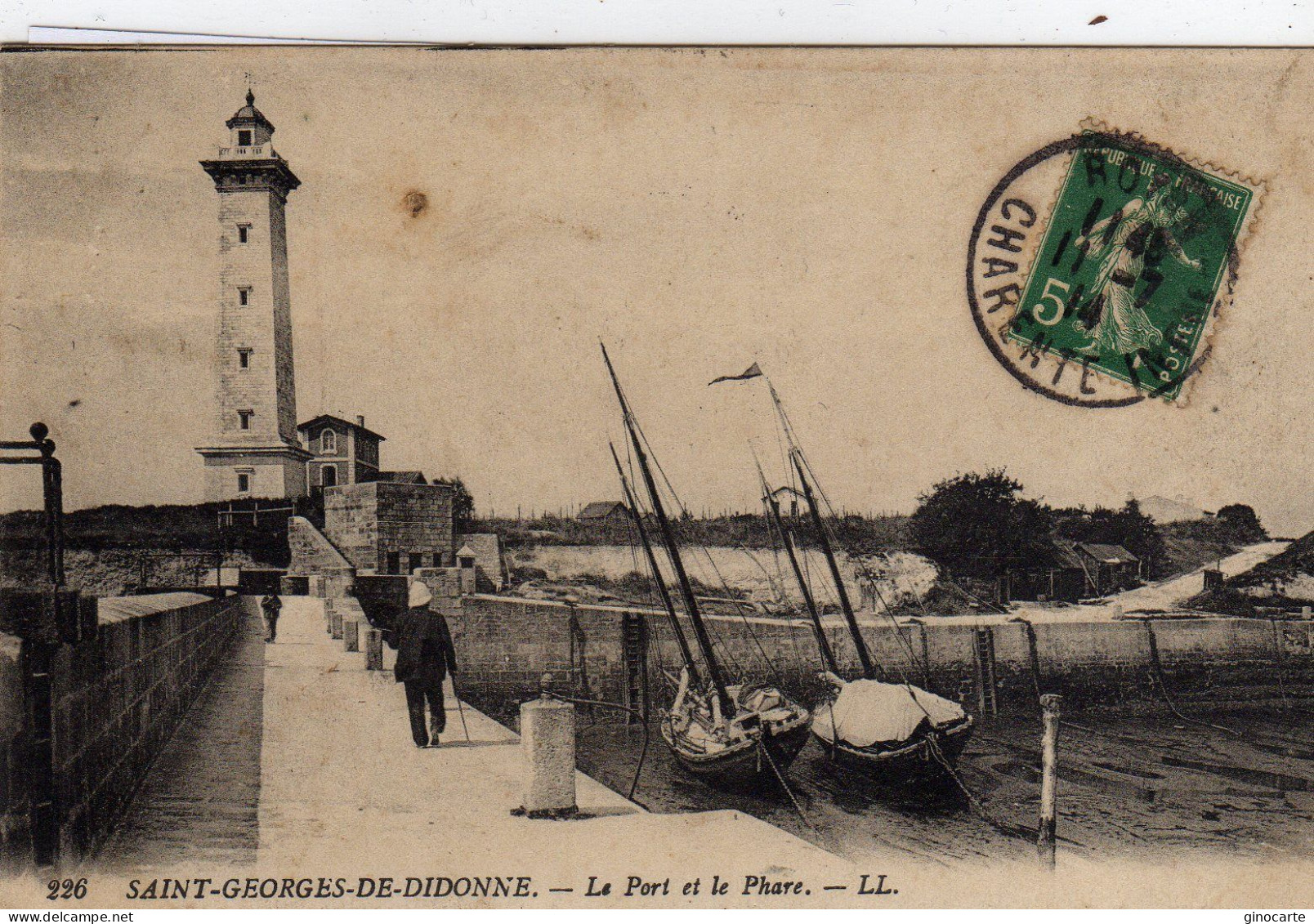 St Saint Georges De Didonne Le Port Et Le Phare - Saint-Georges-de-Didonne