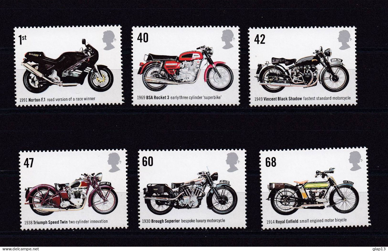 GRANDE-BRETAGNE 2005 TIMBRE N°2661/66 NEUF** MOTOS - Ongebruikt