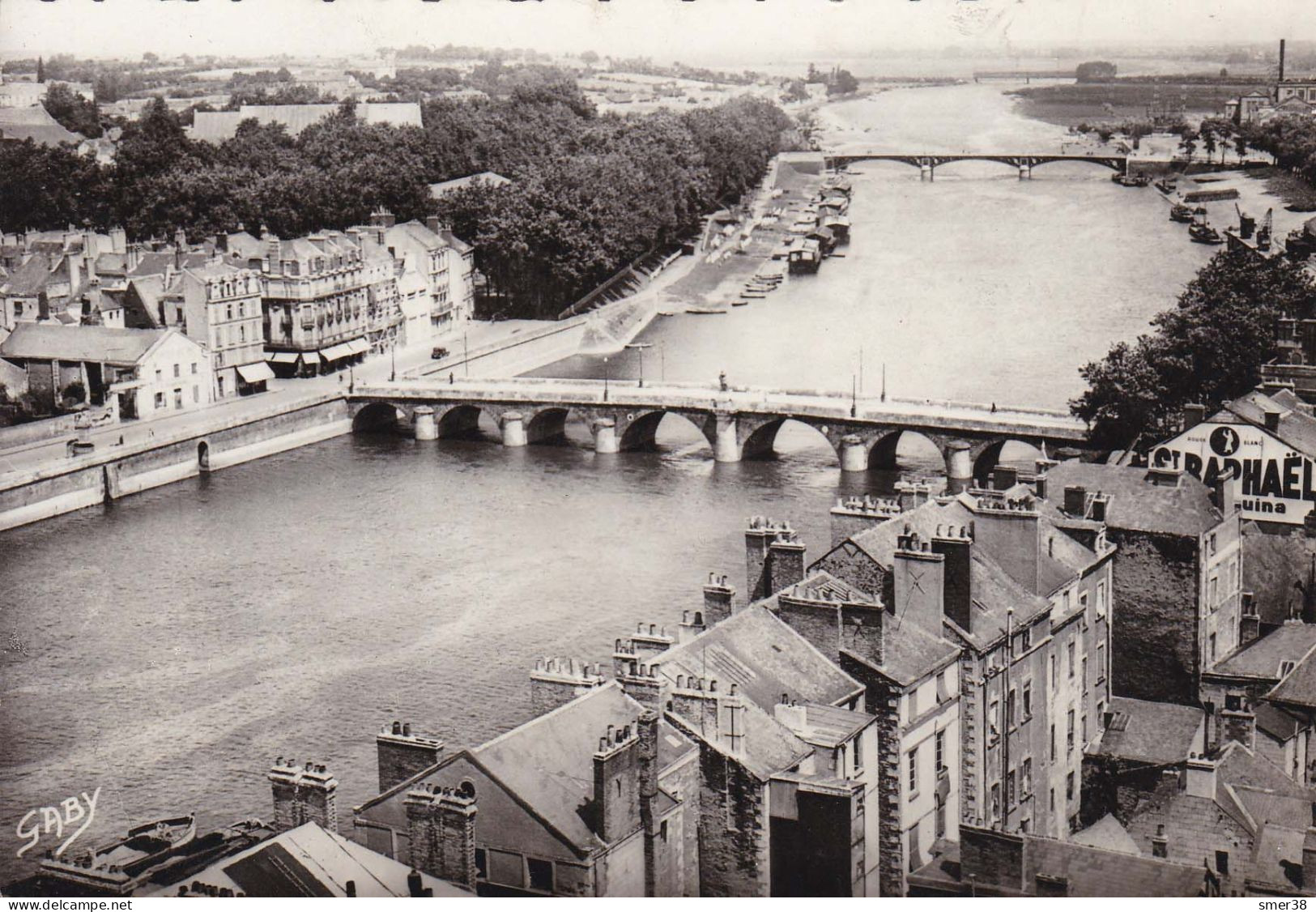 49 - Angers - Vue Générale - La Maine - Cpa - Angers