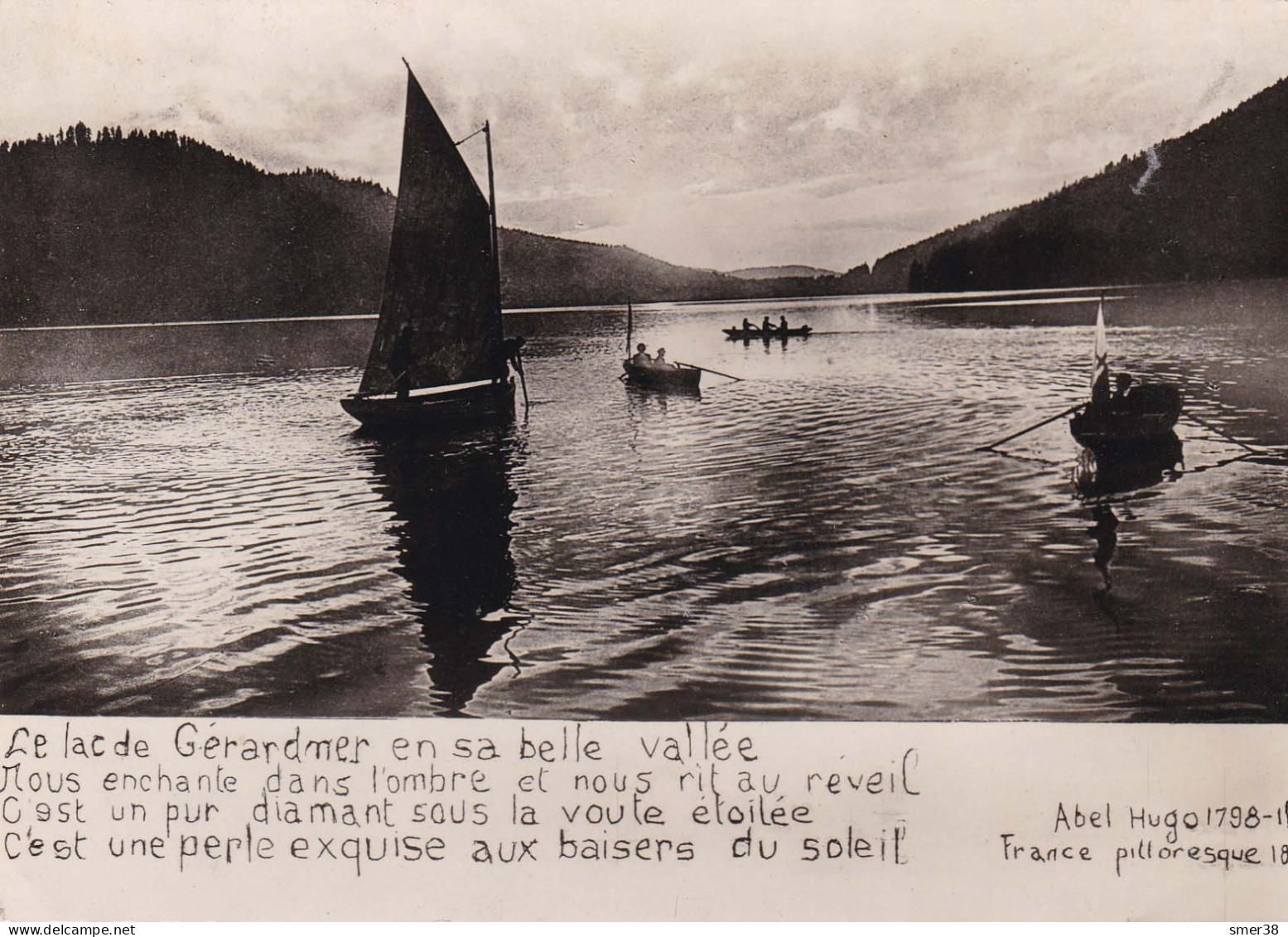 88 - Gerardmer - Coucher De Soleil - Cpa - Gerardmer