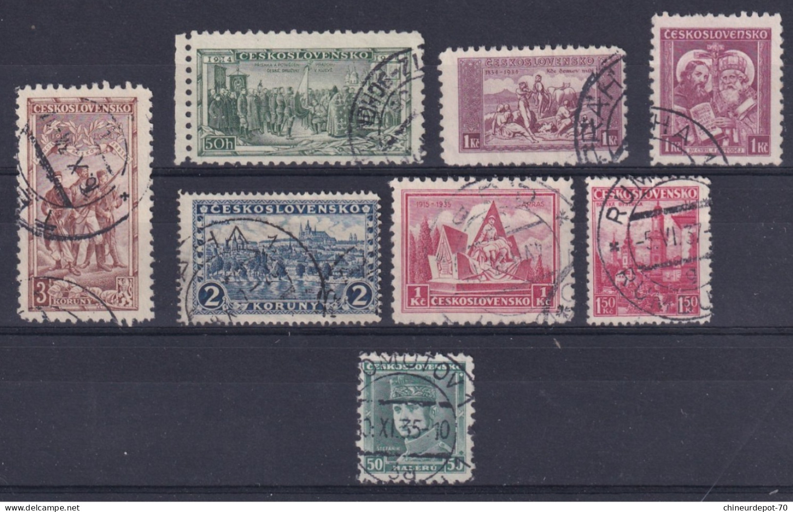 CESKOSLOVENSKO Tchécoslovaquie Non Classés - Used Stamps