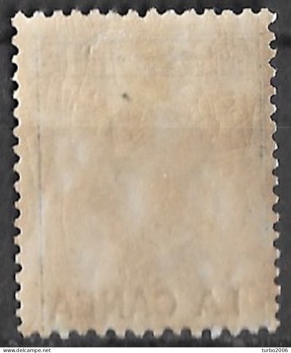 CRETE 1907-12 Italian Office : Italian Stamps With Overprint LA CANEA 15 C Black Vl. 16 MH - Crete