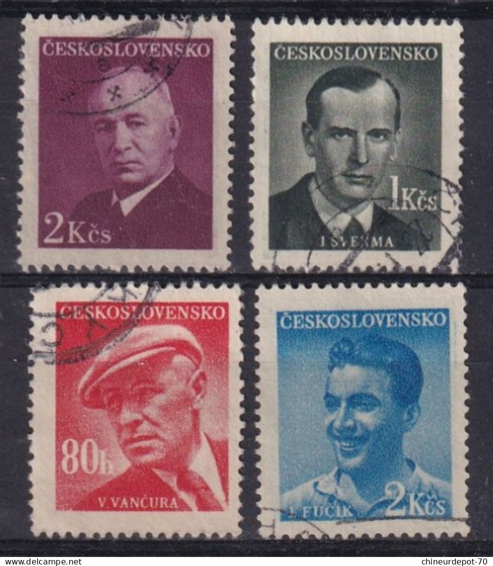 CESKOSLOVENSKO Tchécoslovaquie Non Classés - Used Stamps