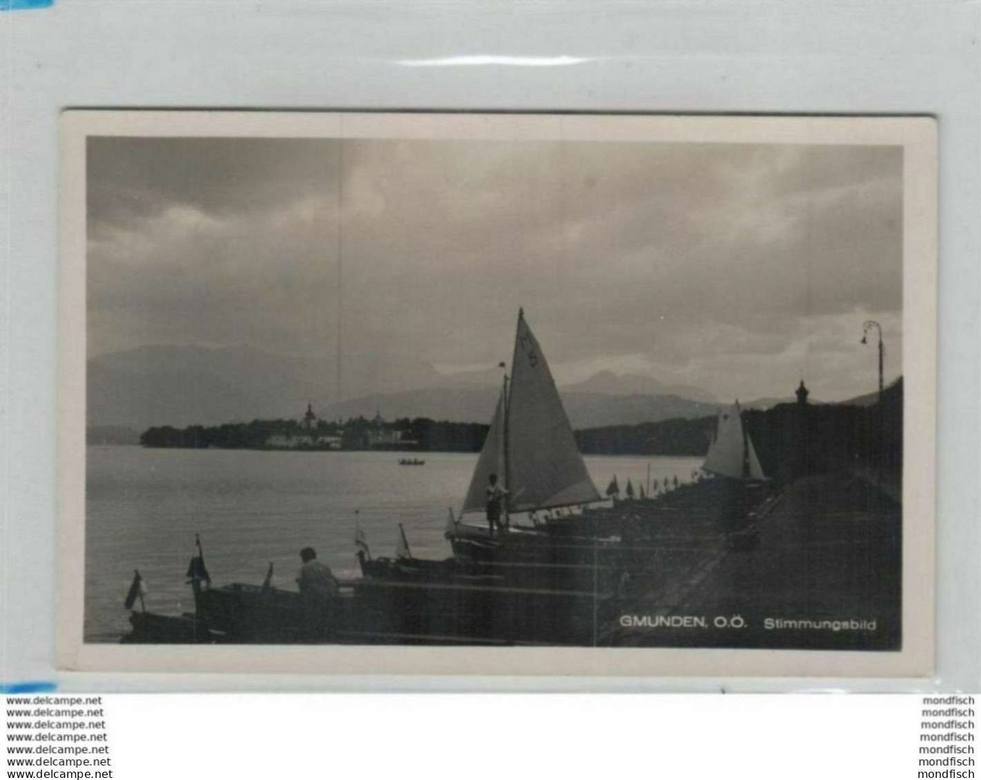 Gmunden - Hafen 193? - Blick Auf Schloss Orth - Gmunden