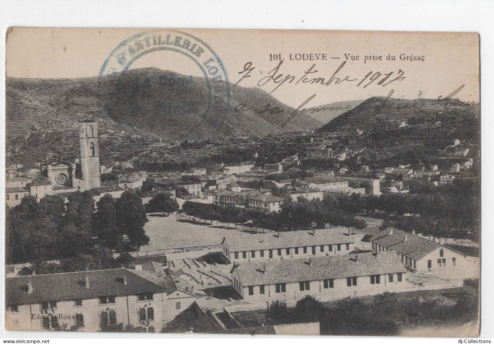 AJC - Lodeve - Vue Prise Du Grézac - Lodeve