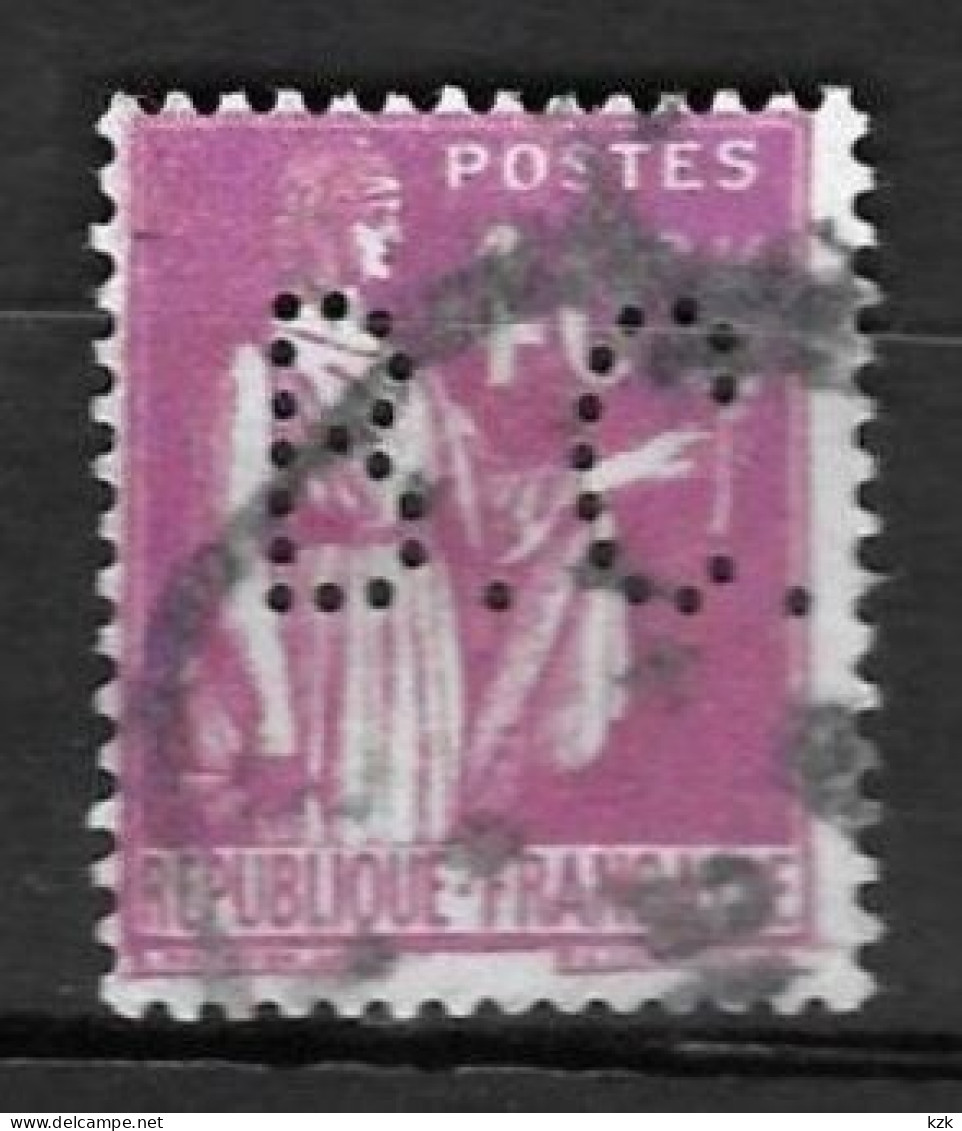 774	N°	281	Perforé	-	BC 51	-	BOUCHET Et Cie - Used Stamps