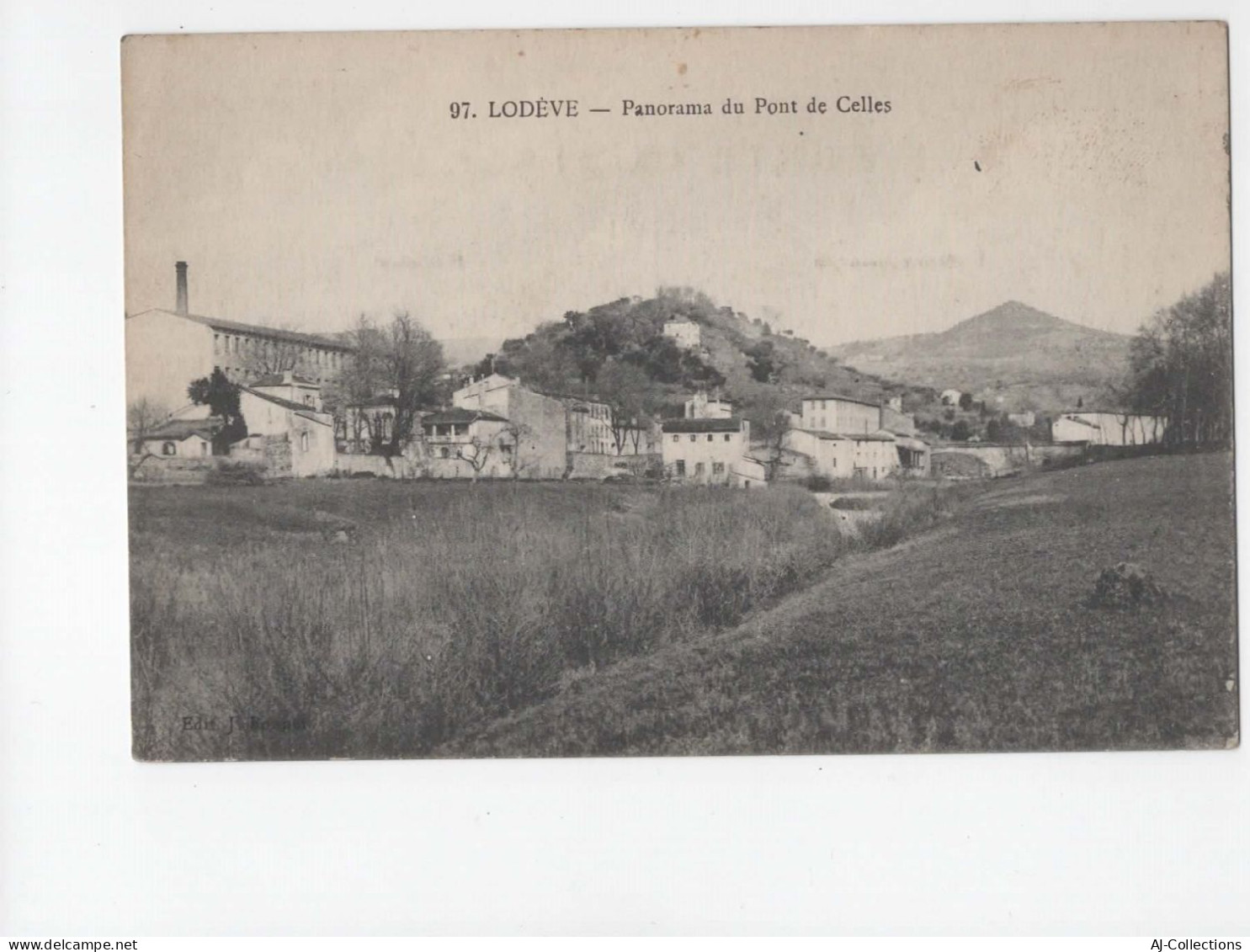 AJC - Lodeve -  Panorama Du Pont De Celles - Lodeve