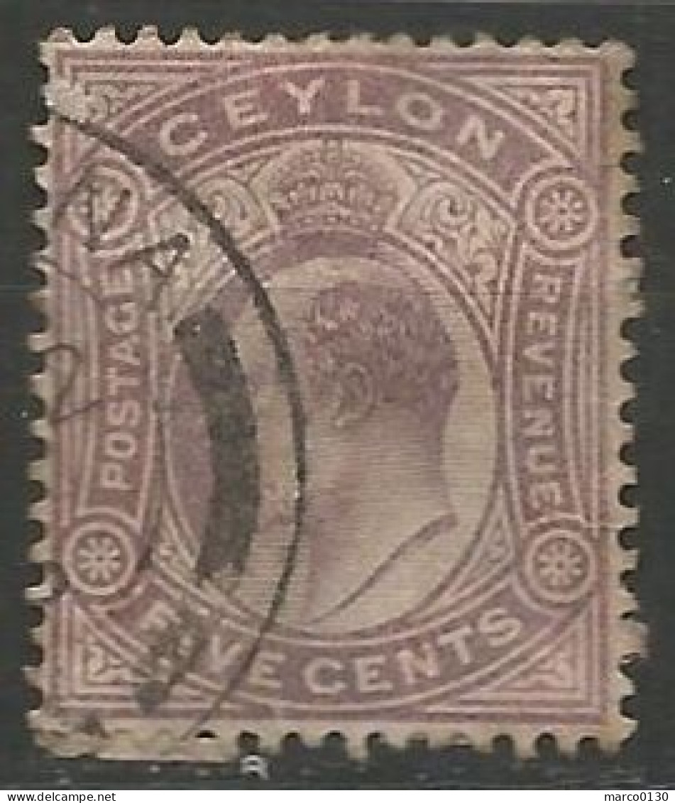 CEYLAN N° 158 OBLITERE - Sri Lanka (Ceylan) (1948-...)