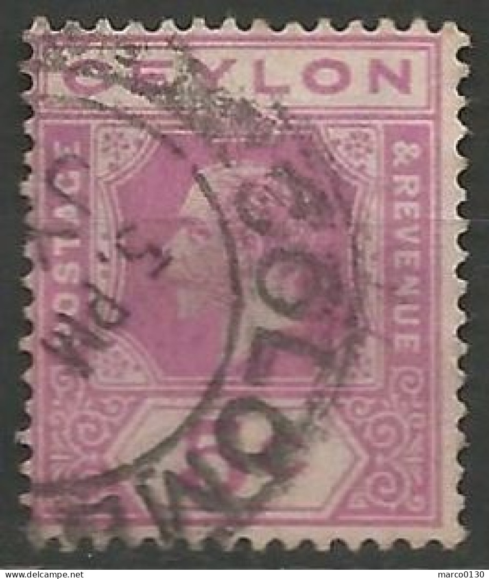 CEYLAN N° 180 OBLITERE - Sri Lanka (Ceylon) (1948-...)