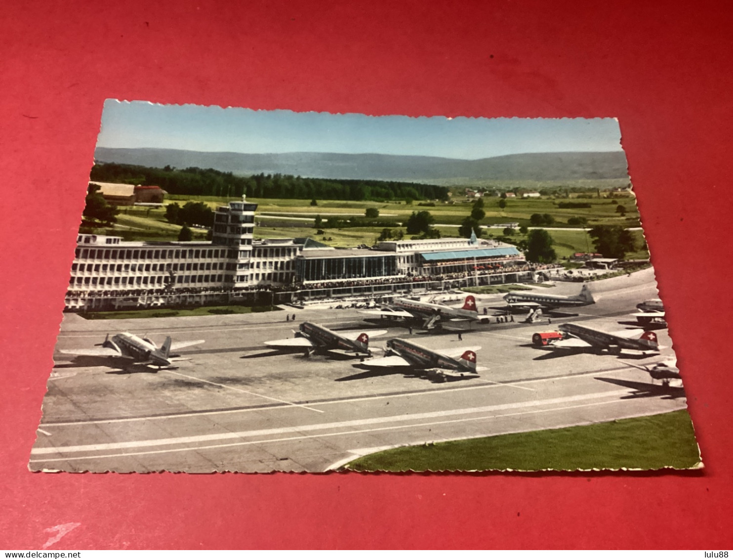 ️ ZURICH  LOT DE 3. CARTES  Sur. Areoport. Swissair. Flughafen - Vliegvelden