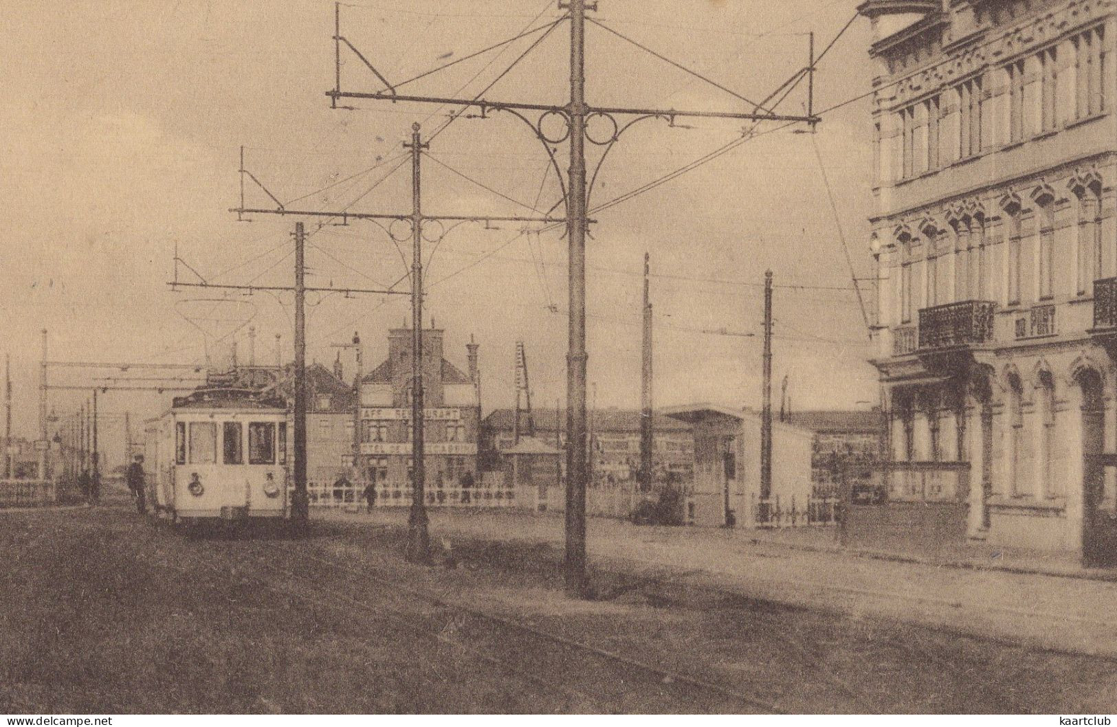 Zeebrugge  Blankenbergsche Buitensingel -  (Belgique/België) - TRAM - Zeebrugge