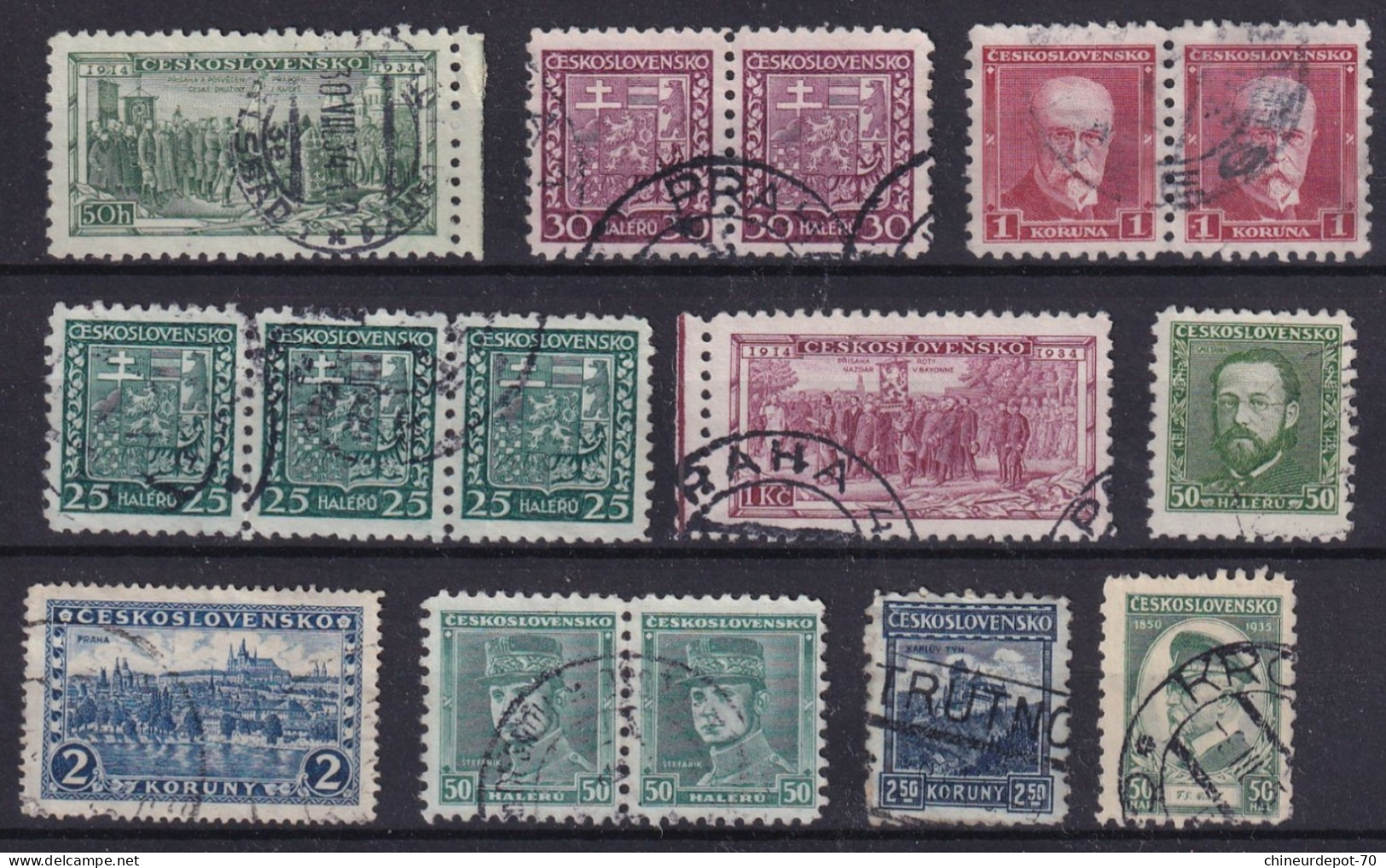 CESKOSLOVENSKO Tchécoslovaquie Non Classés - Used Stamps